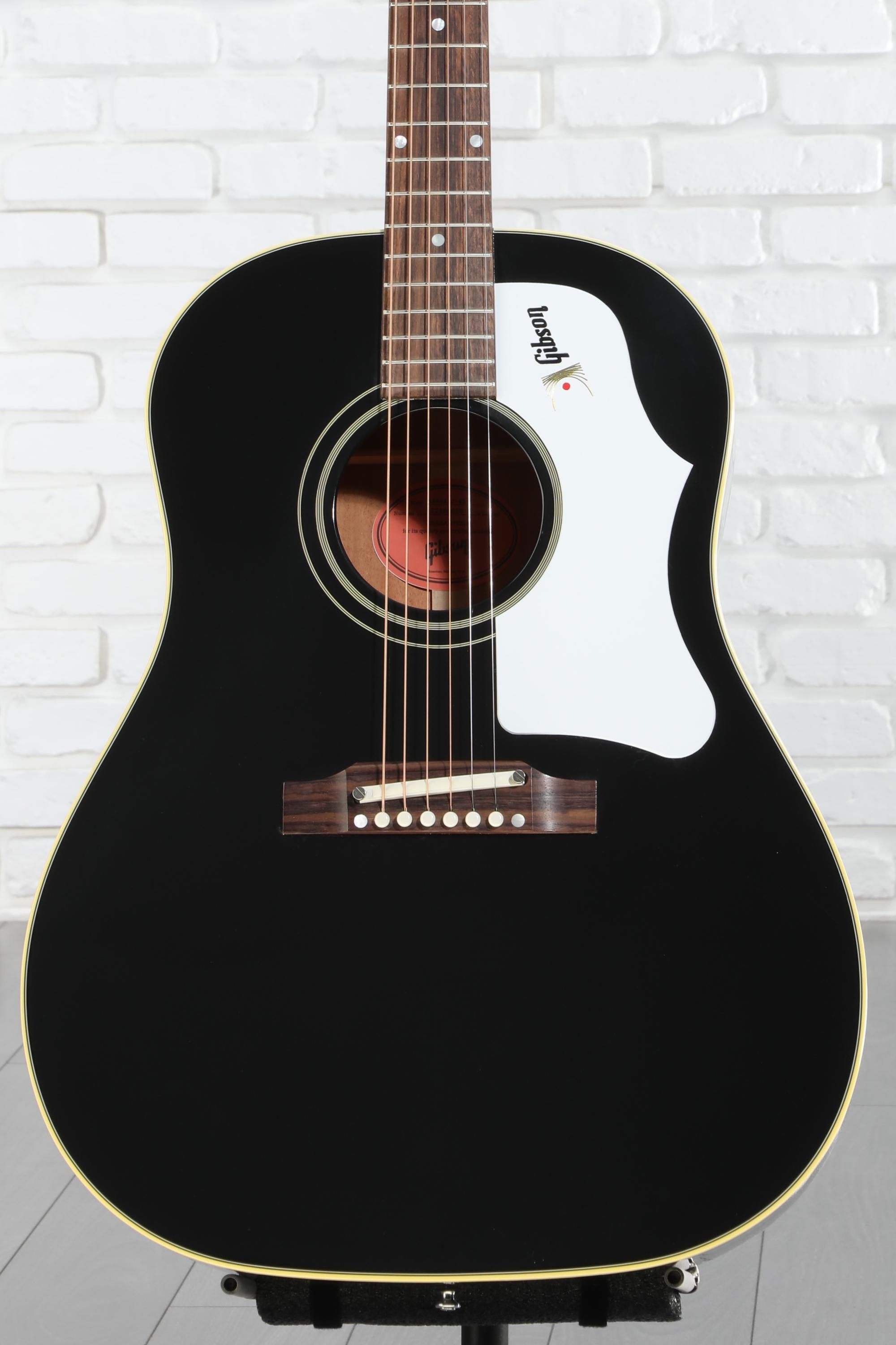 Gibson Acoustic 60s J-45 Original Acoustic Guitar - Ebony | Sweetwater
