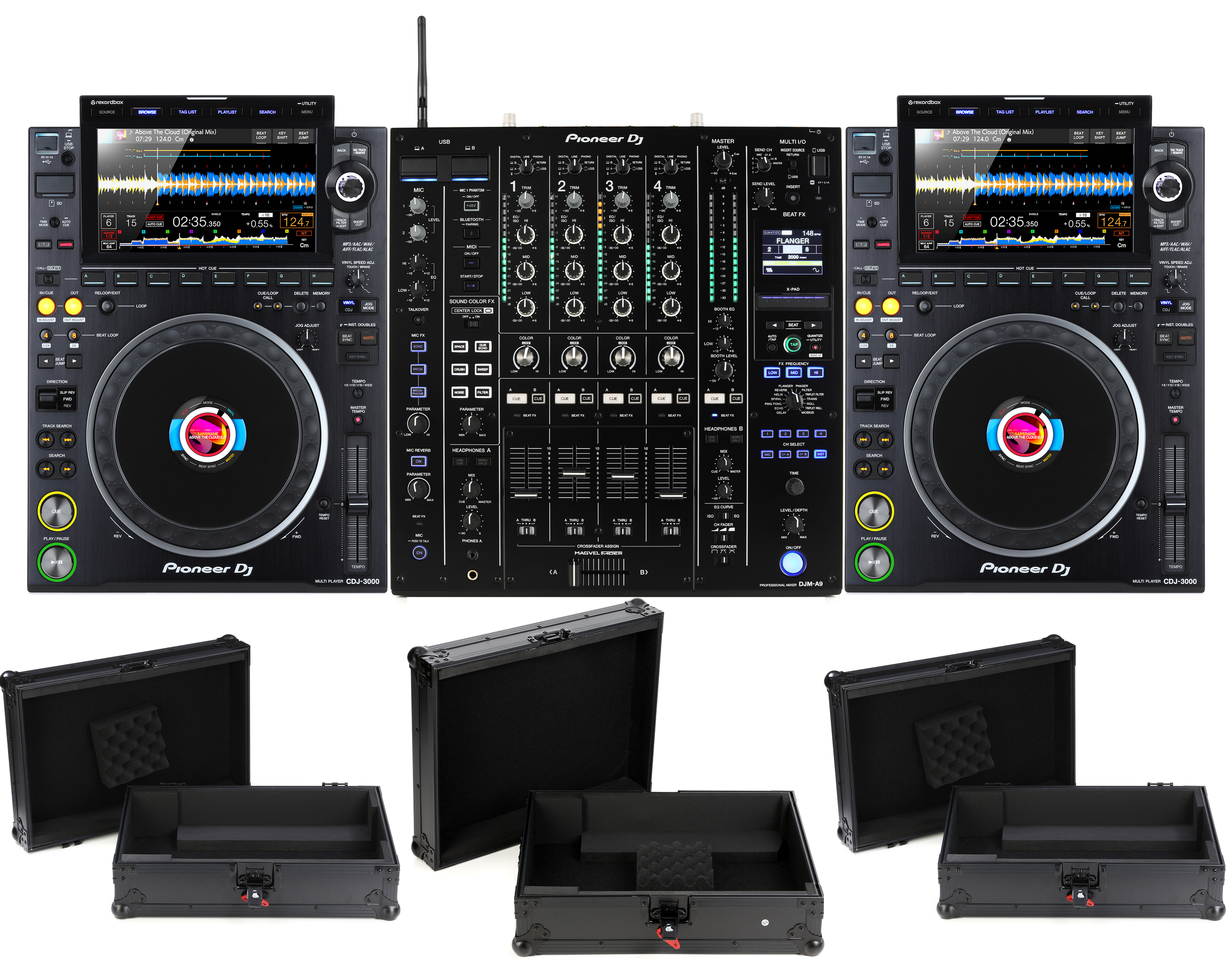 Pioneer DJM-3000 DJミキサー、DCR-1200、他4点セット！ Pioneer DJM-3000 DJミキサー、DCR-1200、他4点セット！ - メルカリ