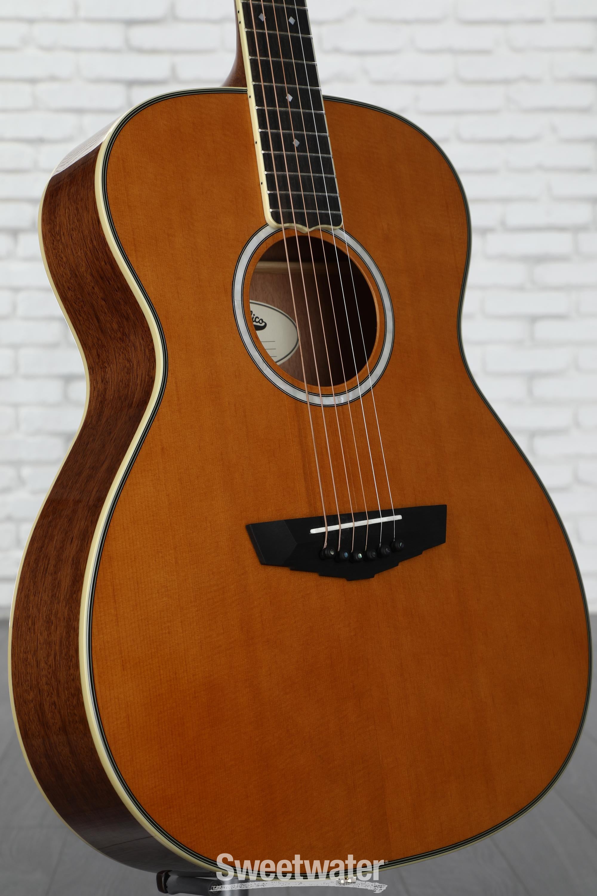 D'Angelico Excel Tammany OM Acoustic-electric Guitar - Vintage