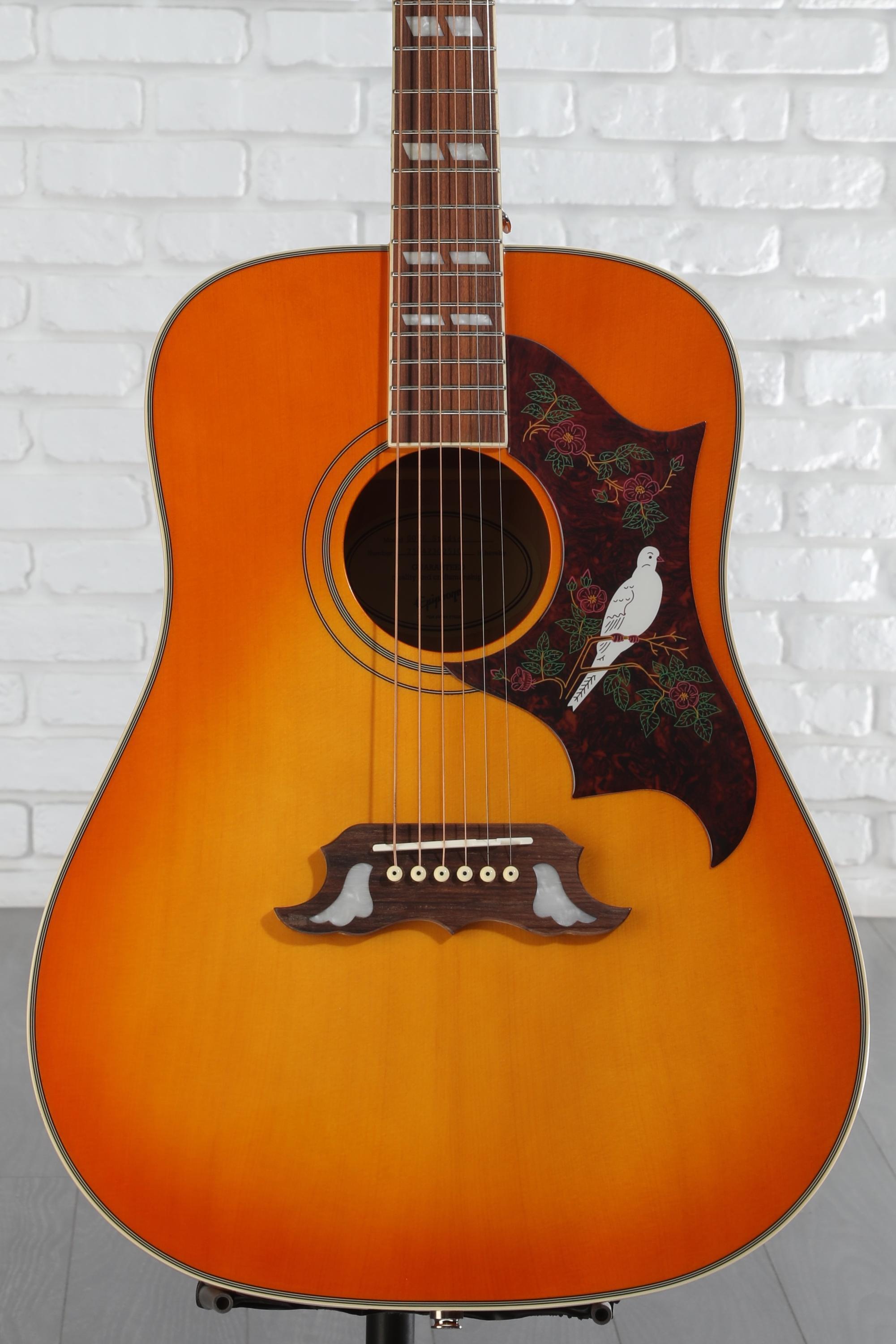 【美品】Epiphoneエレアコ DovePRO/VB DOVE Studio Amazon.com: Epiphone Dove Studio Solid Top Acoustic Electric