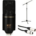 Photo of MXL 770 Large-diaphragm Condenser Microphone with Stand and Cable