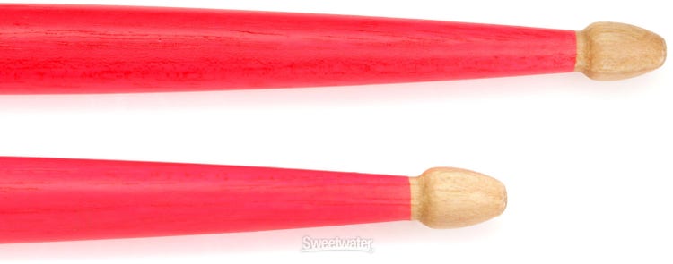 Zildjian 5A Acorn Wood Neon Pink Drumsticks