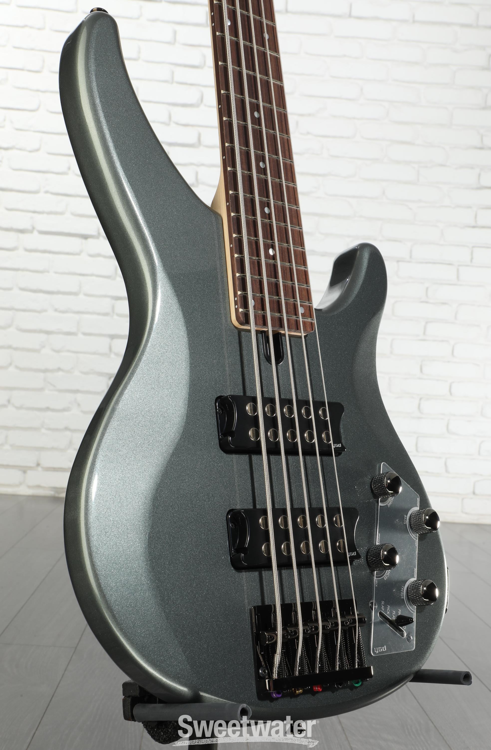 Yamaha TRBX305 5-string Bass Guitar - Mist Green | Sweetwater
