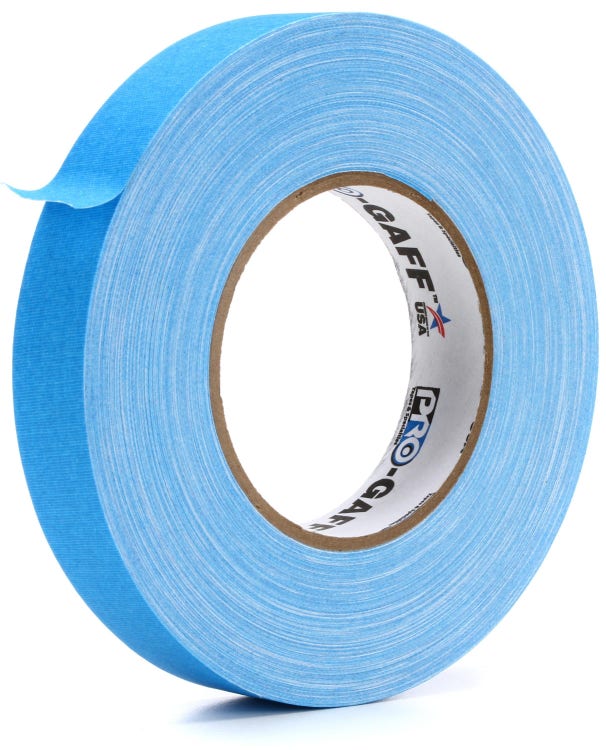 Pro Tapes Pro Gaff Premium 2-inch Gaffers Tape - 55-yard Roll - White