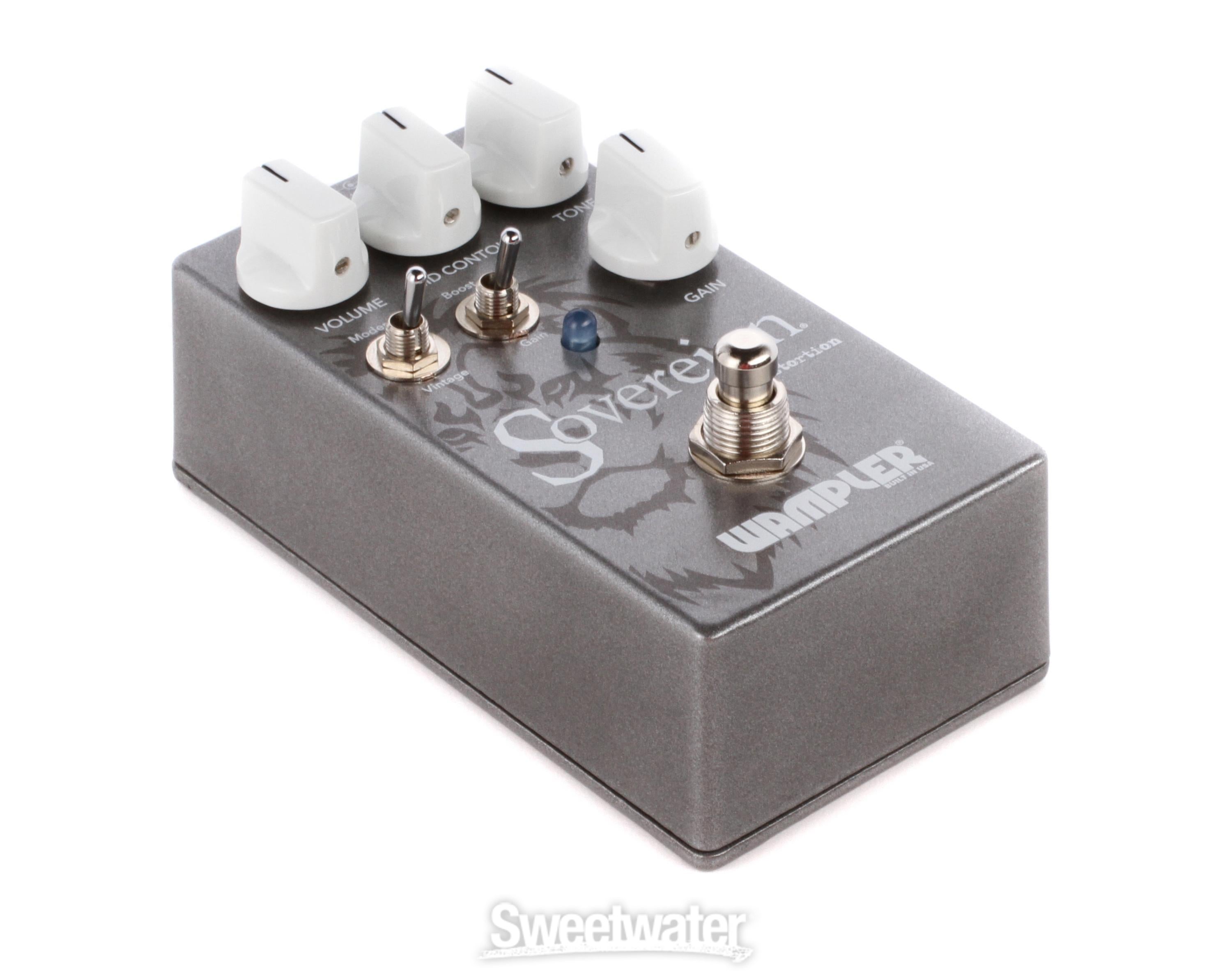 Wampler Sovereign Distortion Pedal | Sweetwater
