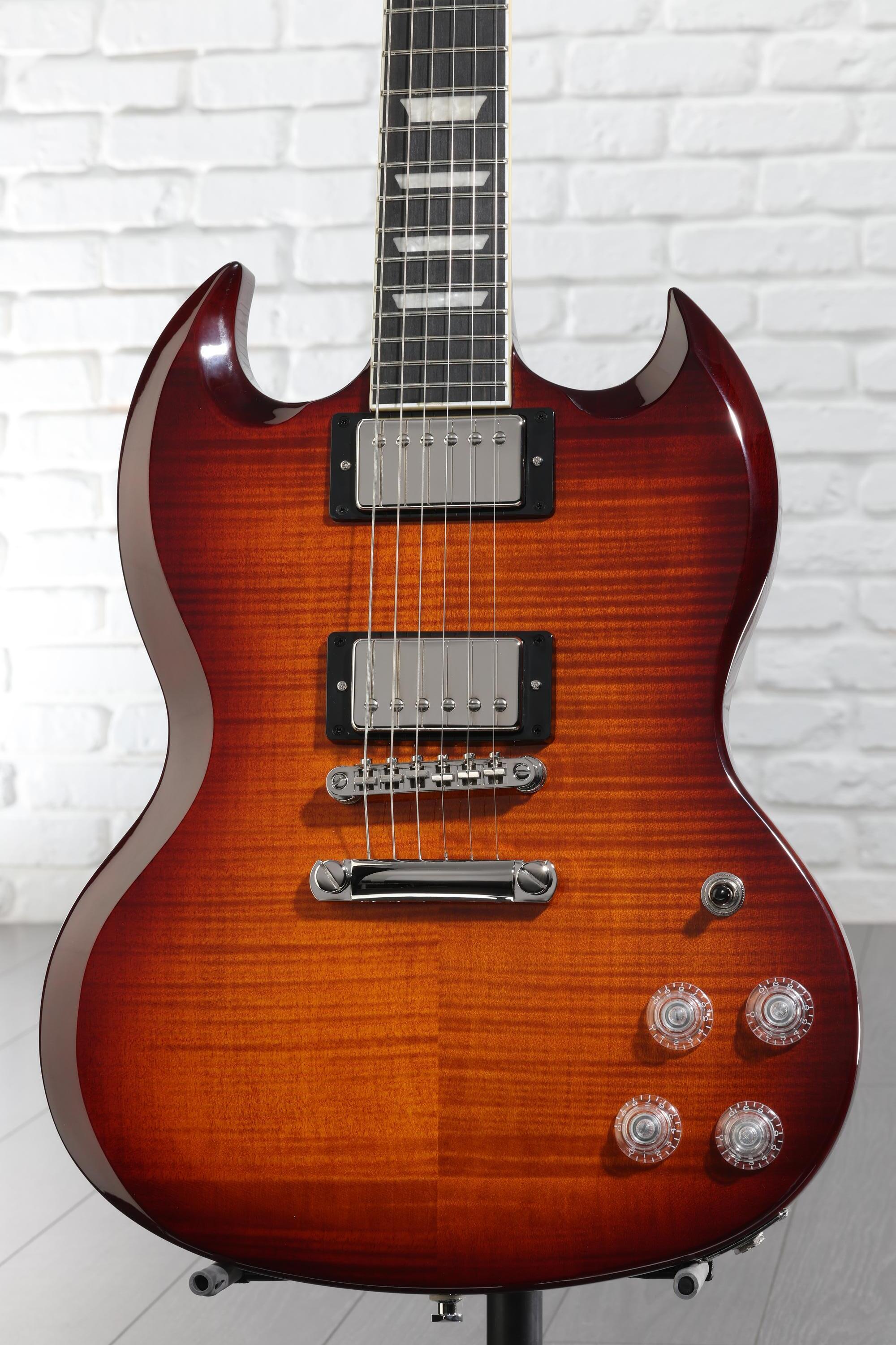 Epiphone SG Modern Figured Electric Guitar - Mojave Burst | Sweetwater