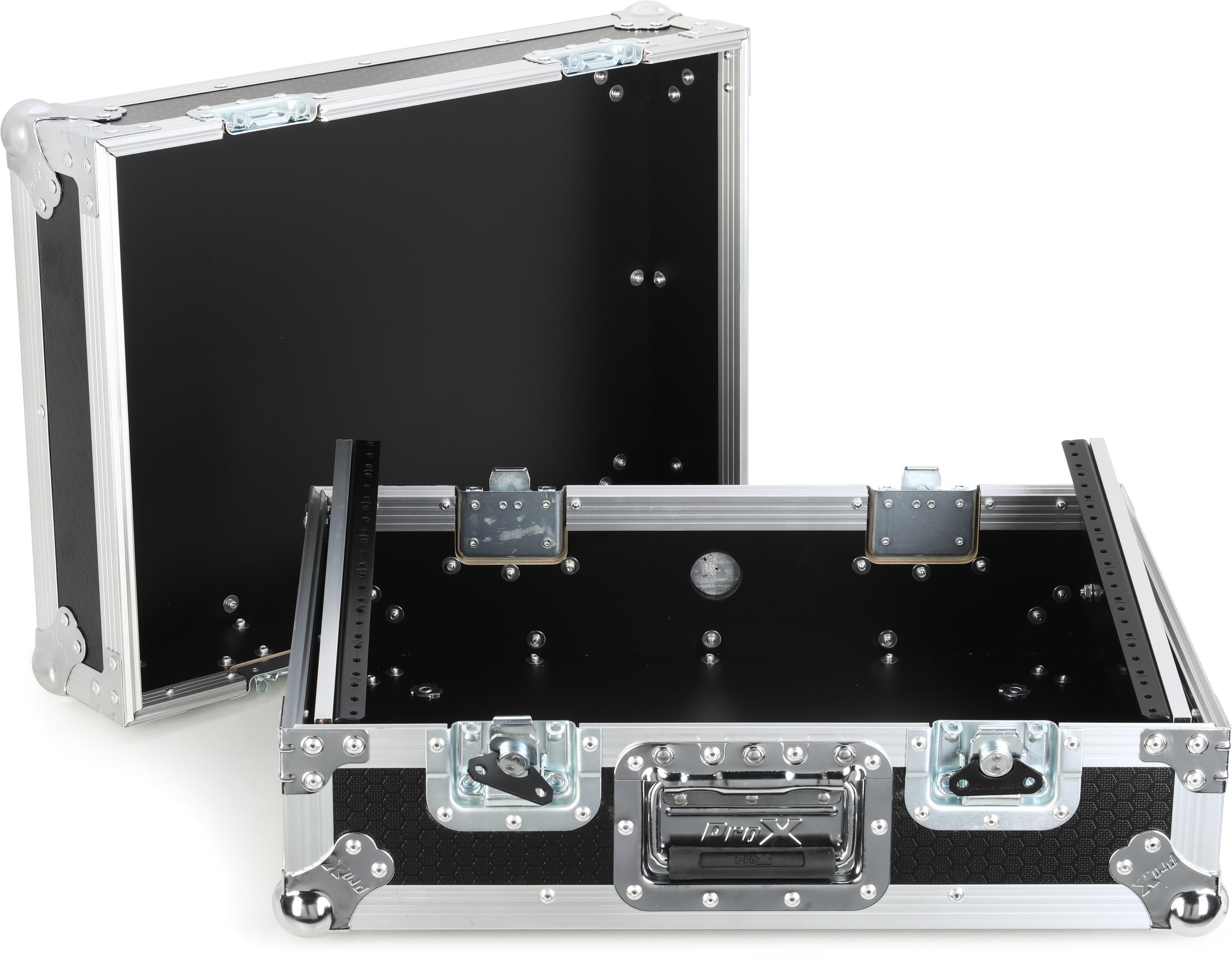 Kofun Records ！ Pro 13inch 2019/338 ProX 8U Top-mount 19-inch Slanted DJ/Mixer Case | Sweetwater