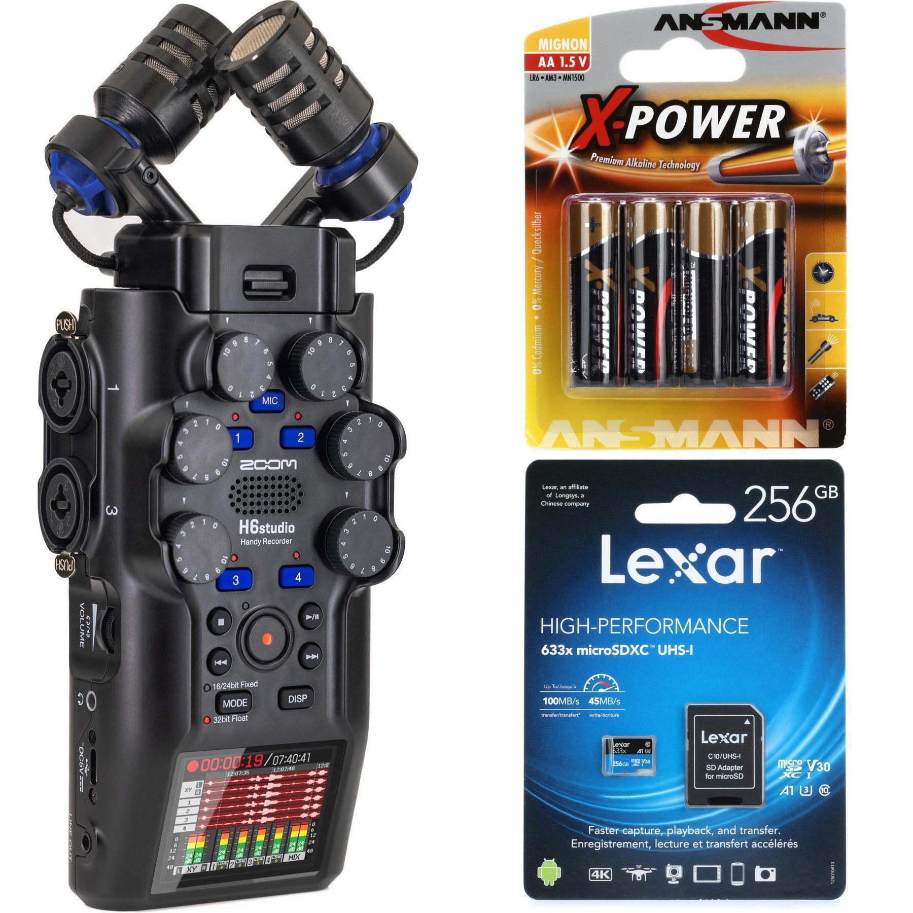 Zoom H6studio Handheld Recorder | Sweetwater