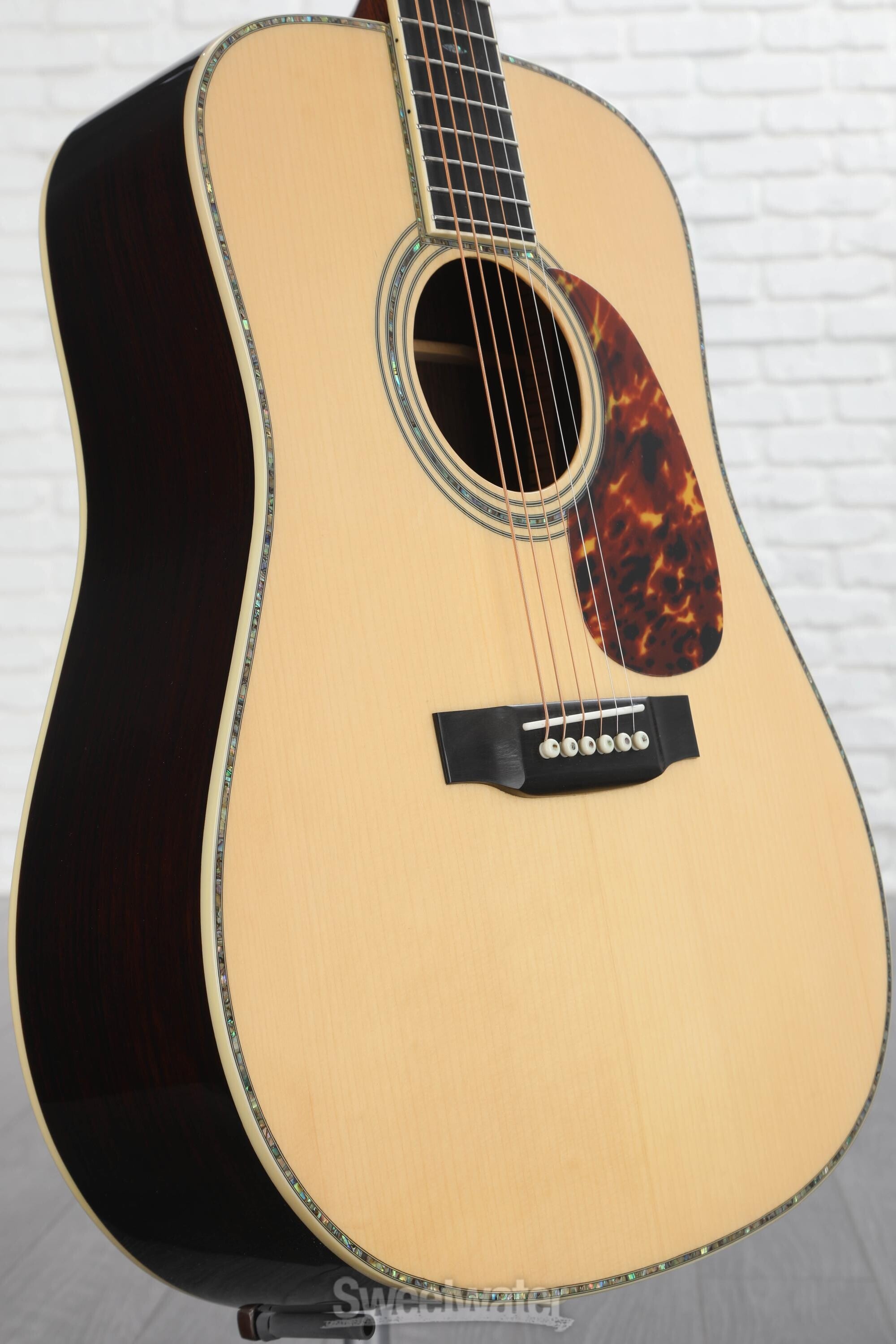 Photo of Recording King Tonewood Reserve Elite Dreadnought Acoustic Guitar - Gloss Natural