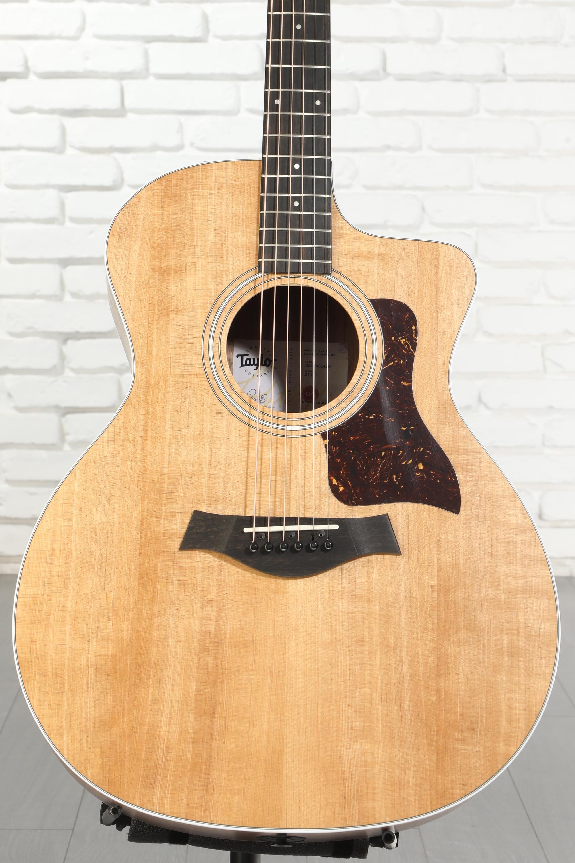 Taylor 214ce Grand Auditorium Acoustic-electric Guitar - Natural