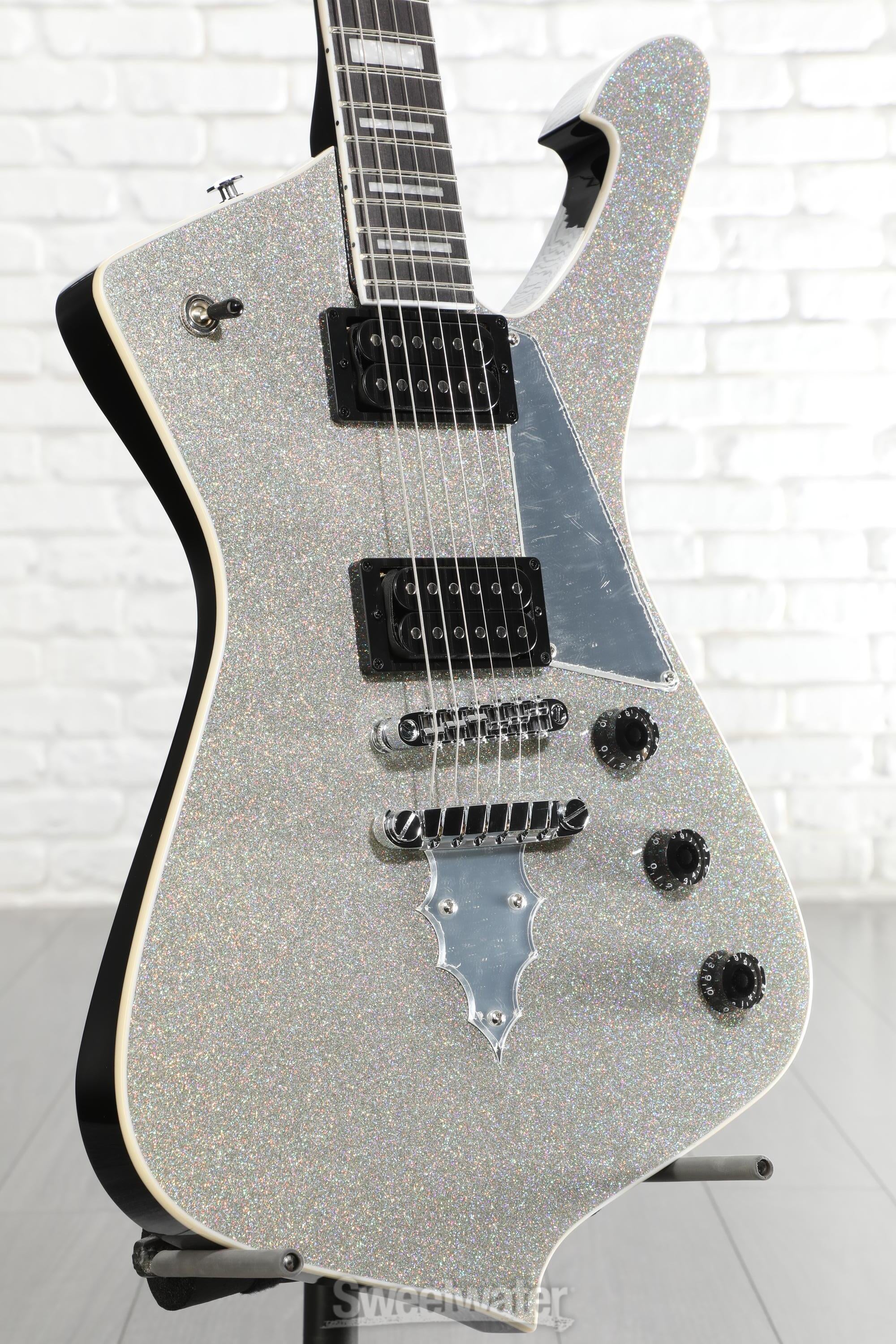 Photo of Ibanez Paul Stanley Signature PS60 - Silver Sparkle