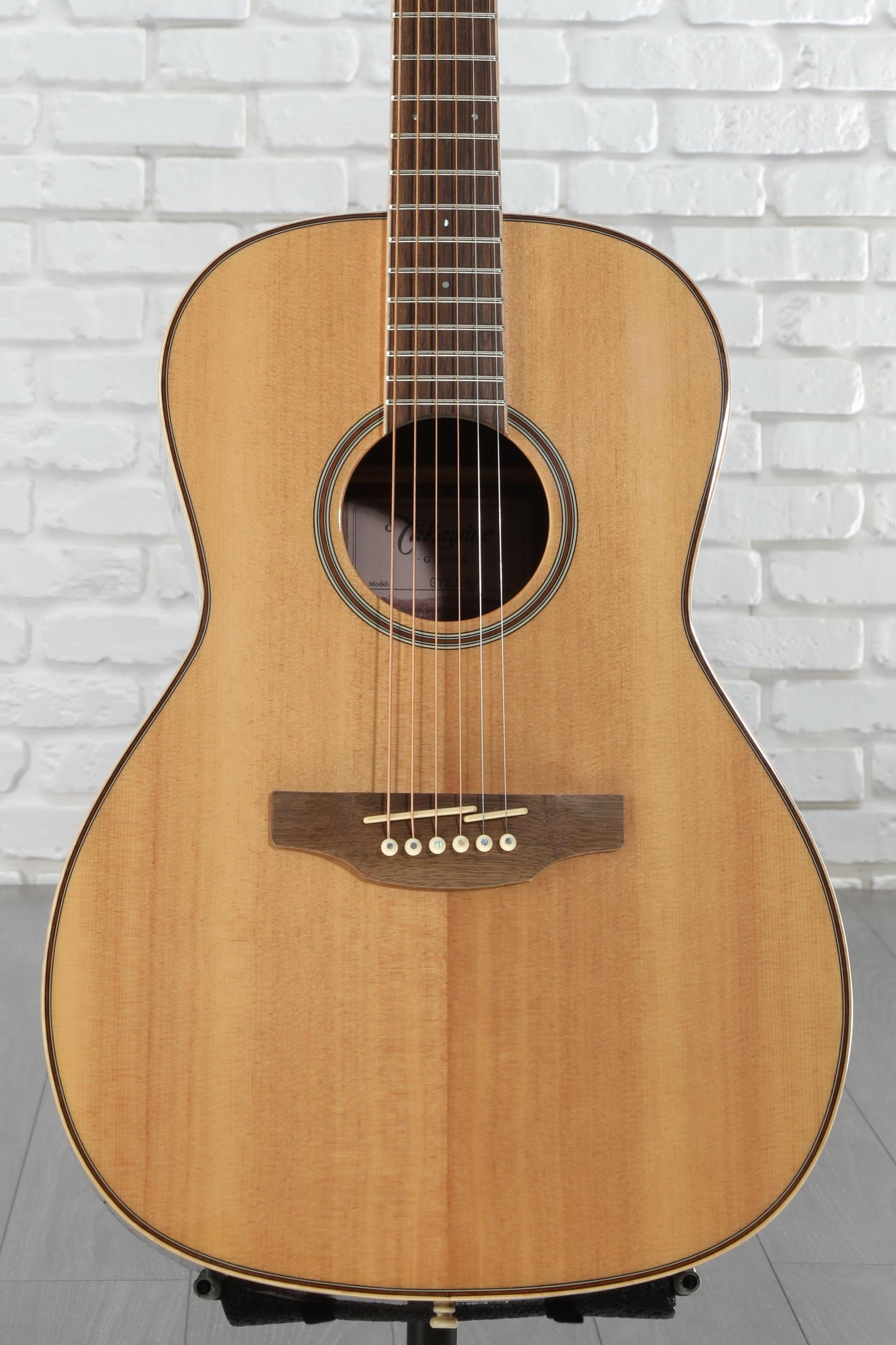 Takamine GY93 New Yorker Parlor Acoustic Guitar - Natural | Sweetwater