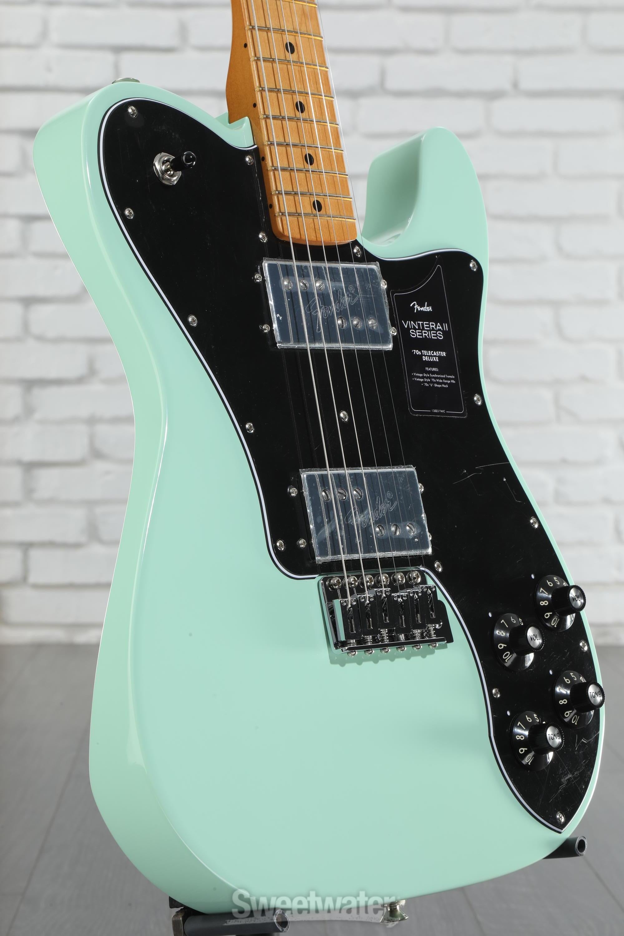 Fender Vintera II '70s Telecaster Deluxe Electric Guitar - Surf