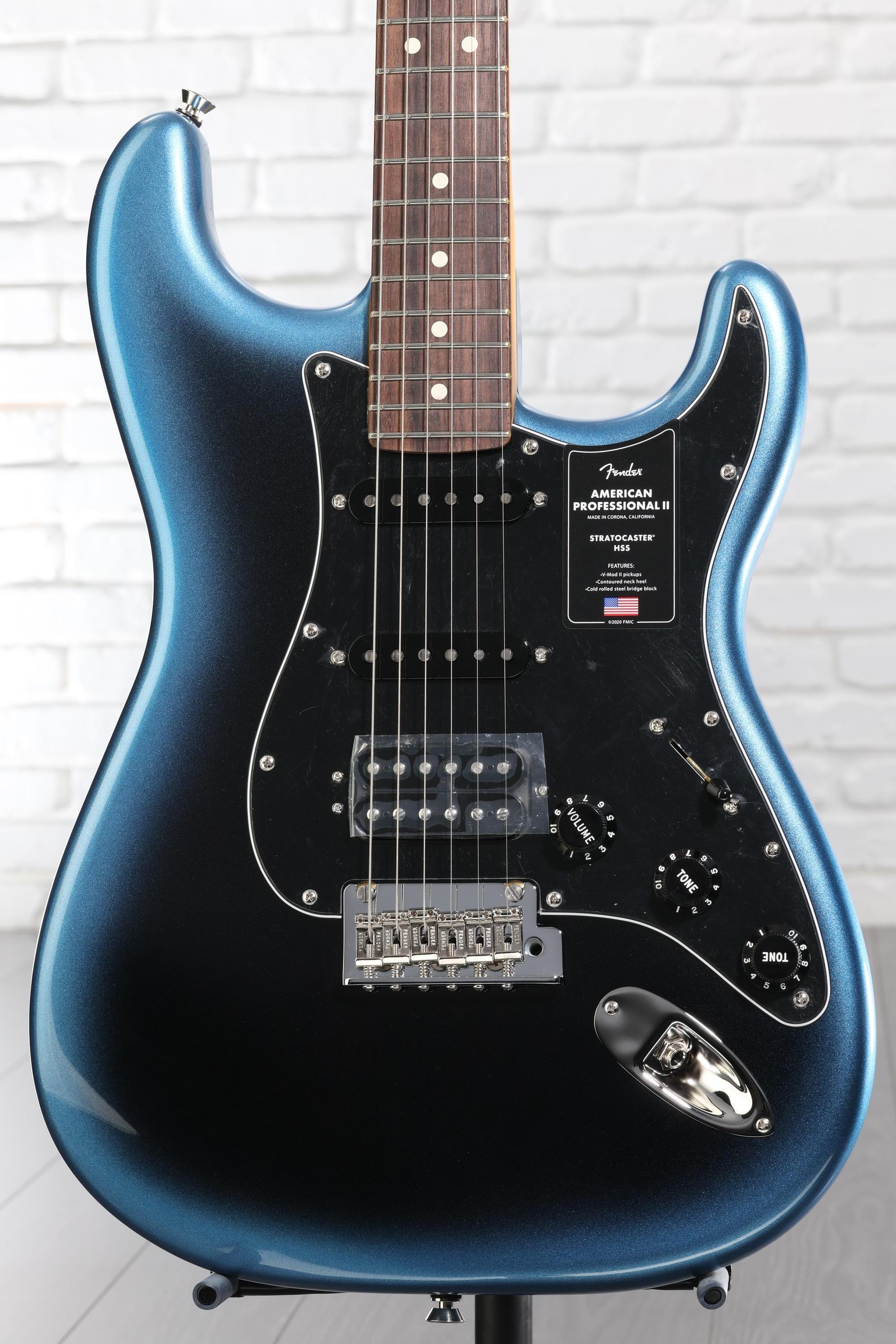 Fender American Professional II Stratocaster HSS Dark Night with