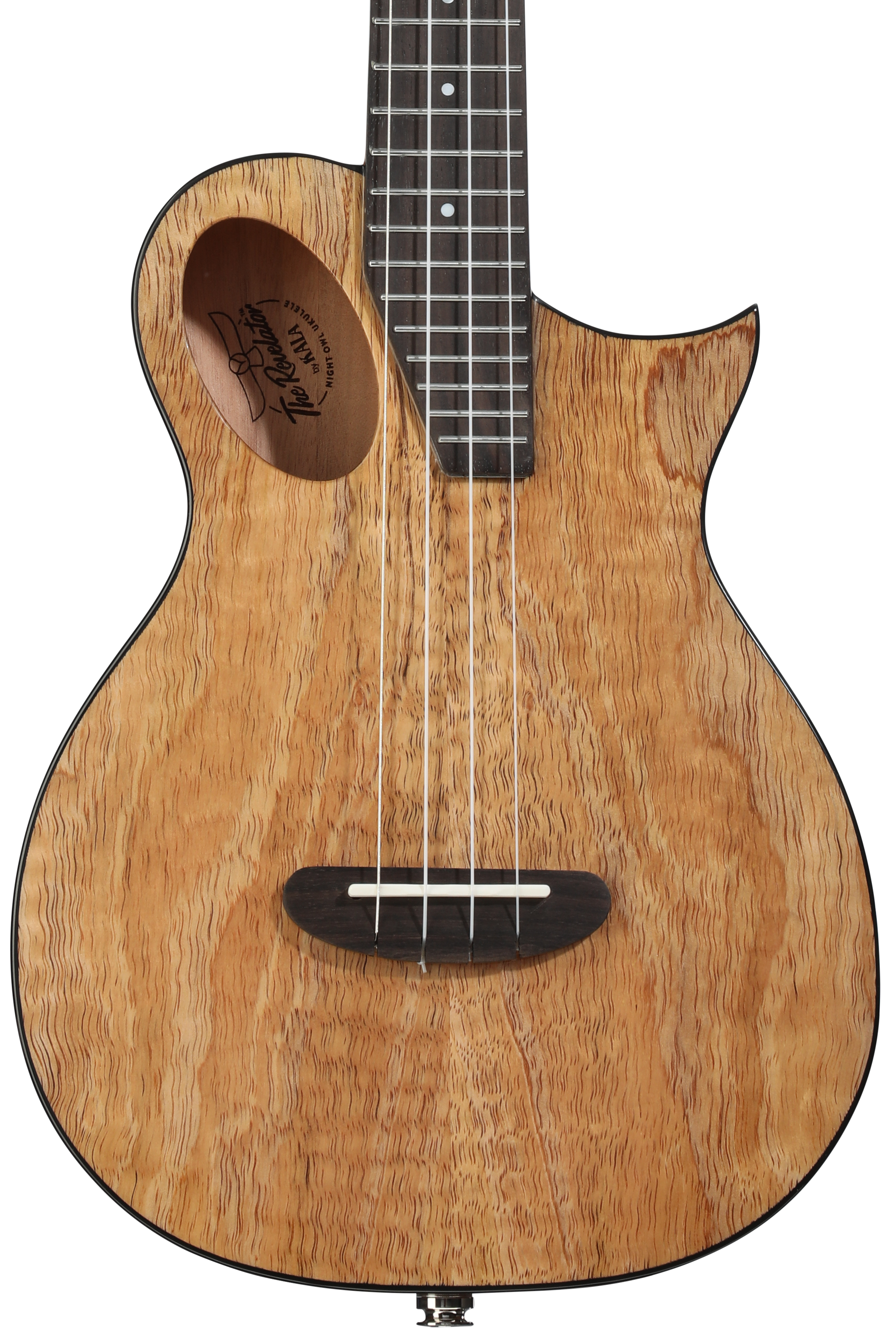 Photo of Kala Revelator Night Owl Mango Tenor Acoustic-electric Ukulele - Natural