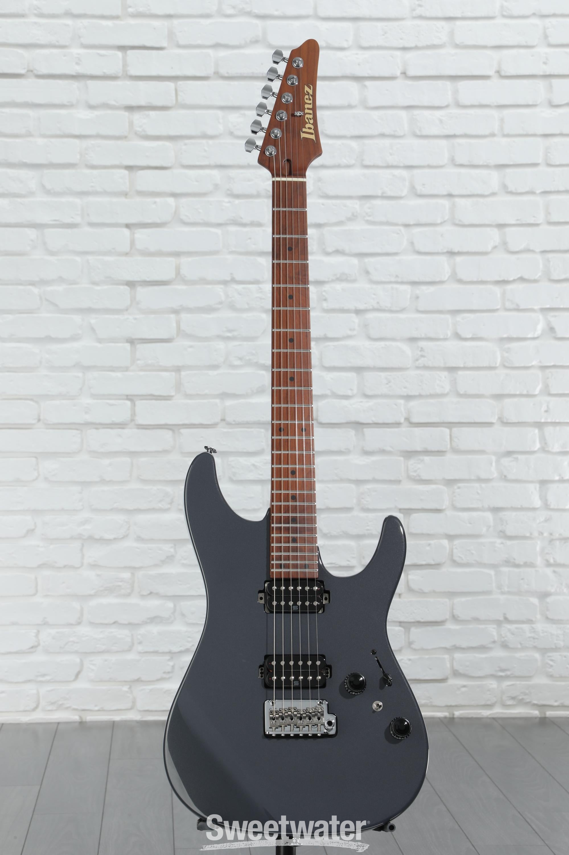 ギター Ibanez AZ2402-GRM Ibanez Prestige AZ2402 Electric Guitar - Grey Metallic with
