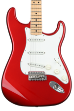 Photo of Fender Custom Shop Yngwie Malmsteen Signature Stratocaster - Candy Apple Red with Scalloped Maple Fingerboard