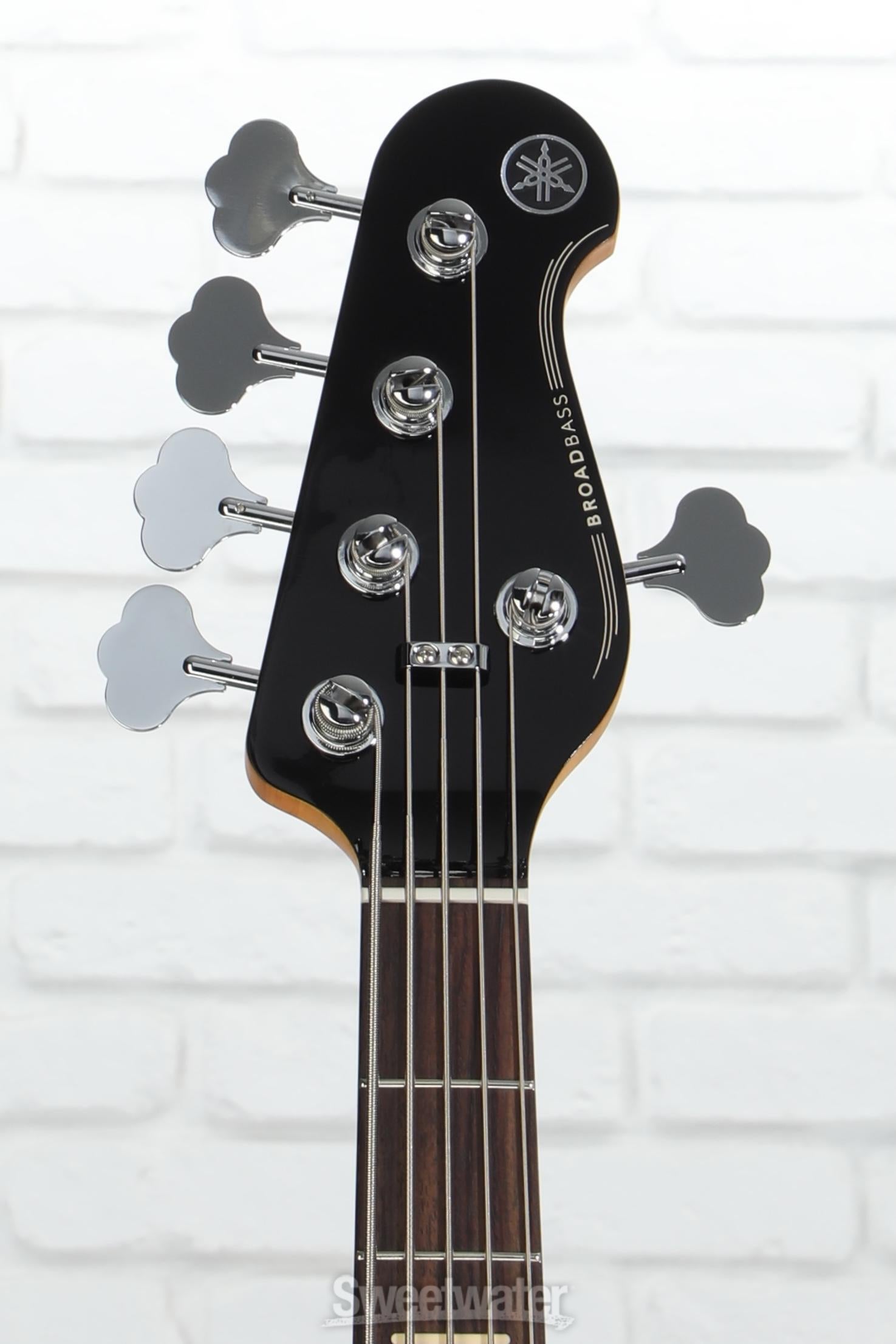 YAMAHA BBP35 MNB(ミッドナイトブルー) Yamaha BBP35 5-string Bass Guitar - Midnight Blue | Sweetwater
