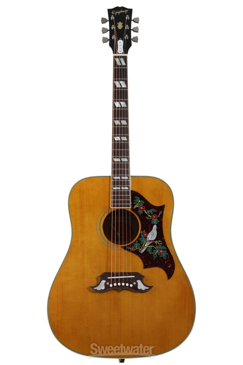 by Gibson Epiphone Hummingbirdエレアコ Dove Amazon.com: Epiphone Dove Studio Solid Top Acoustic Electric