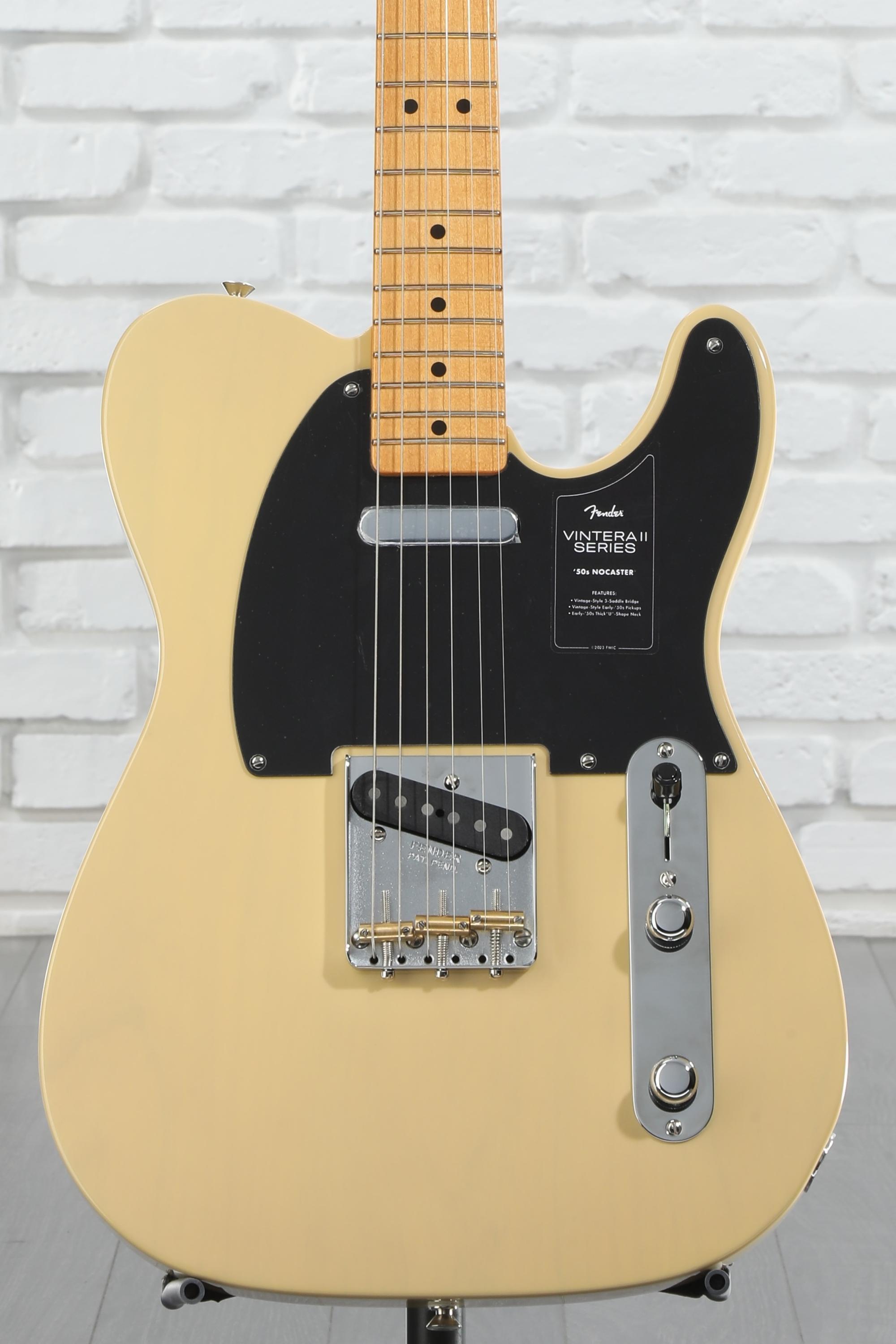 Fender Vintera Ⅱ Nocaster Telecaster Fender Vintera II '50s Nocaster Maple Fingerboard Blackguard