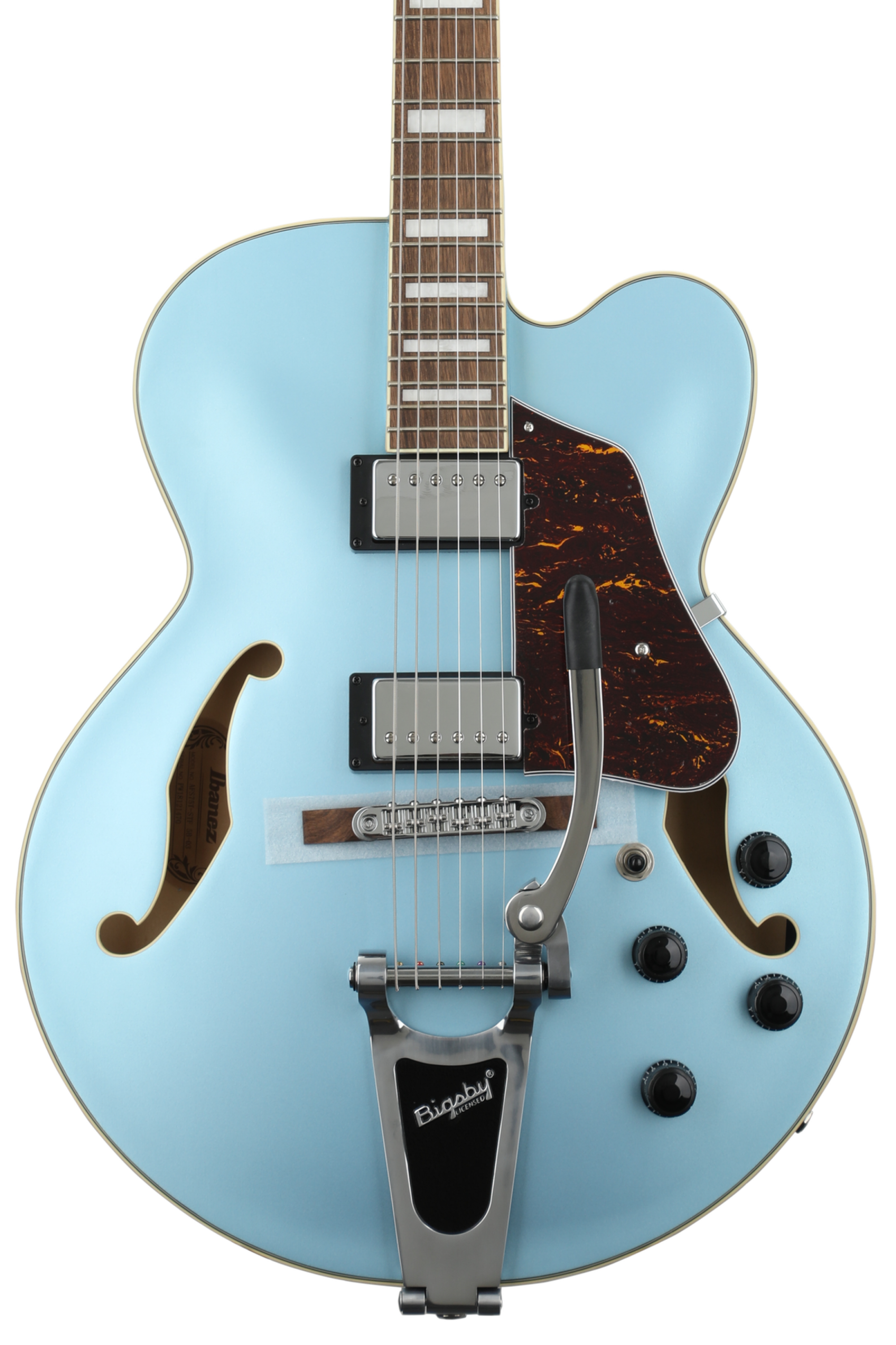 Ibanez Artcore AFS75T - Steel Blue Flat | Sweetwater