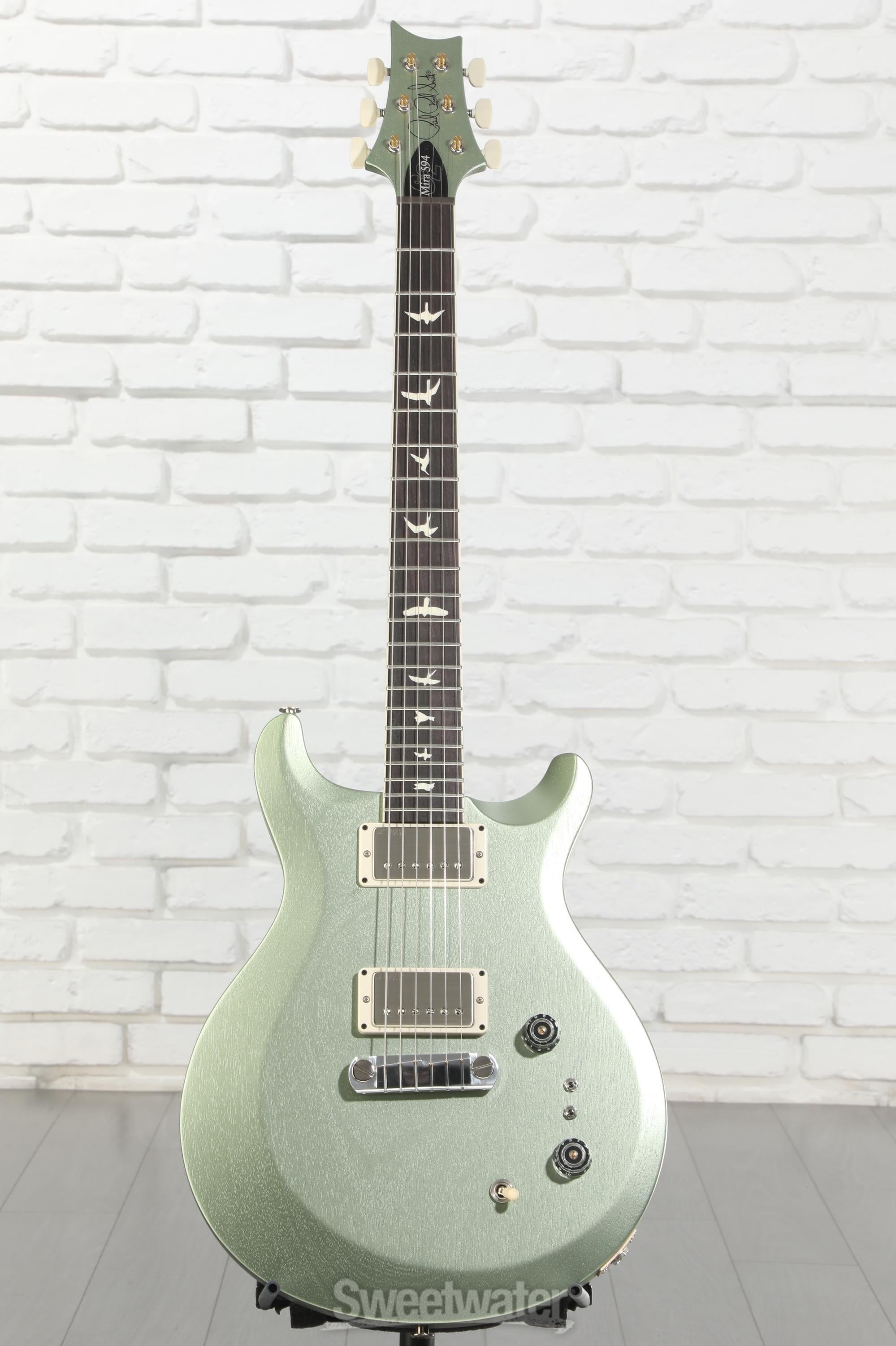 PRS S2 Mira 594 Electric Guitar - Satin Mavis Mint Metallic