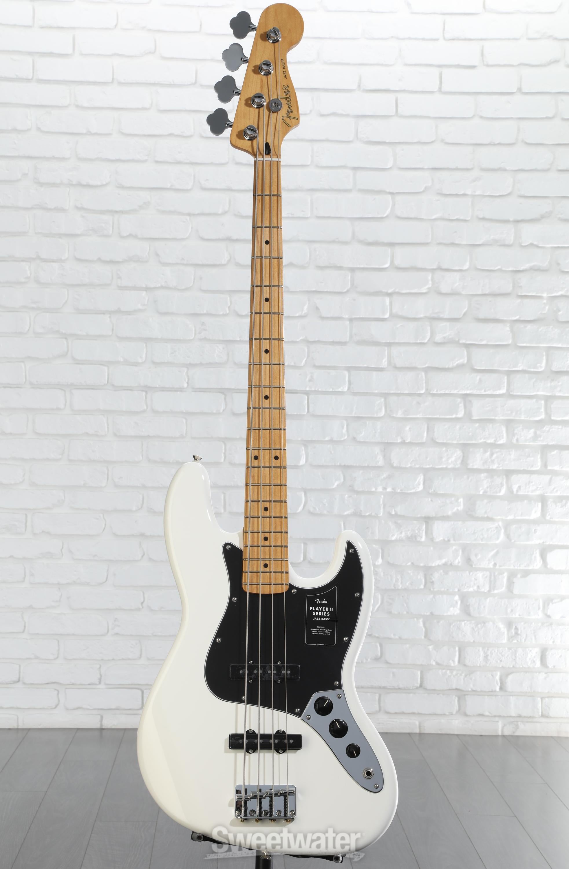 【値下げ交渉◎】Fender Jazz Bass Player ホワイト Fender Player Jazz Bass - Polar White with Maple Fingerboard