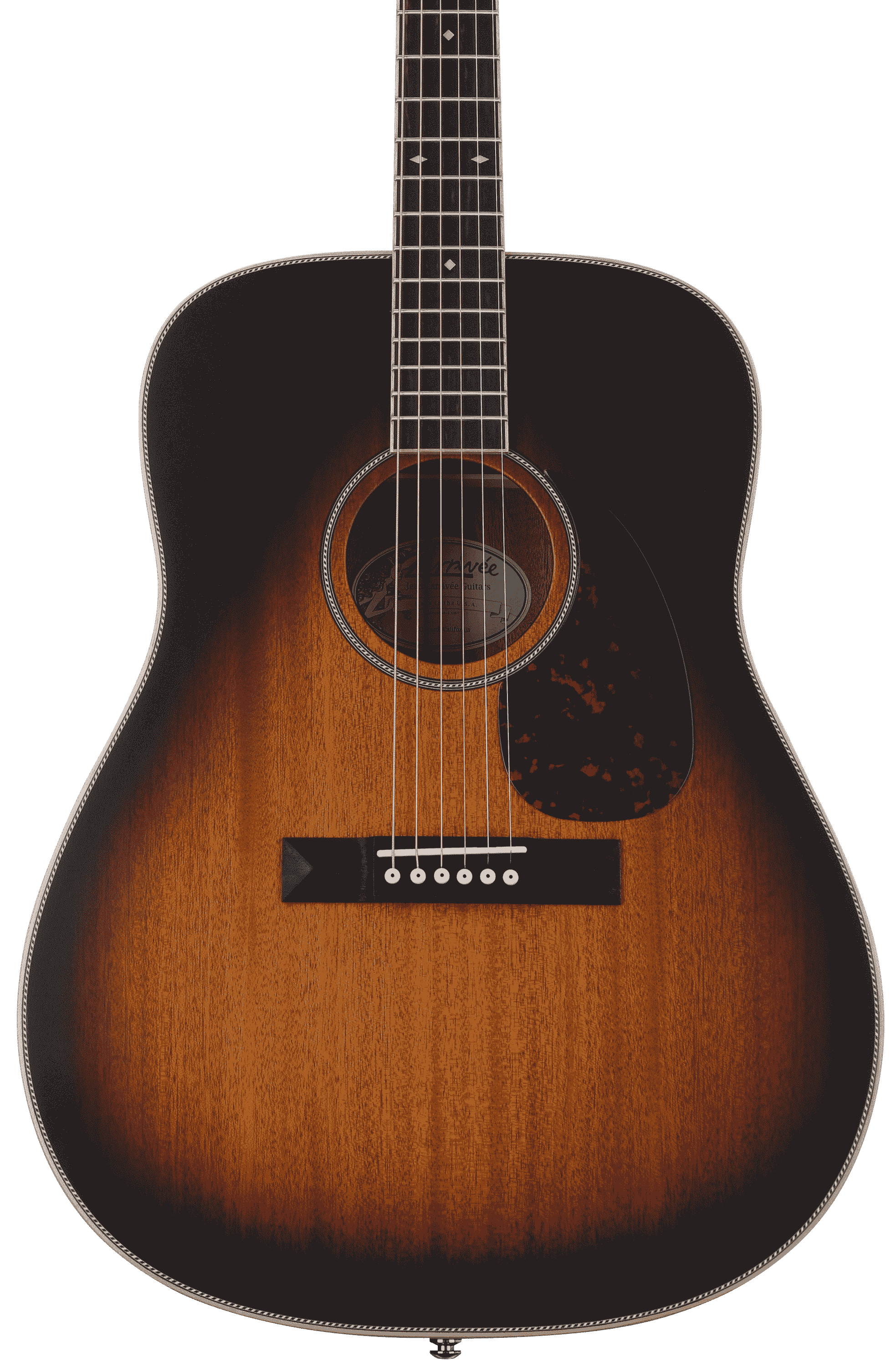 Larrivee D-40 Mahogany Legacy Series Acoustic Guitar - Vintage Sunburst Satin
