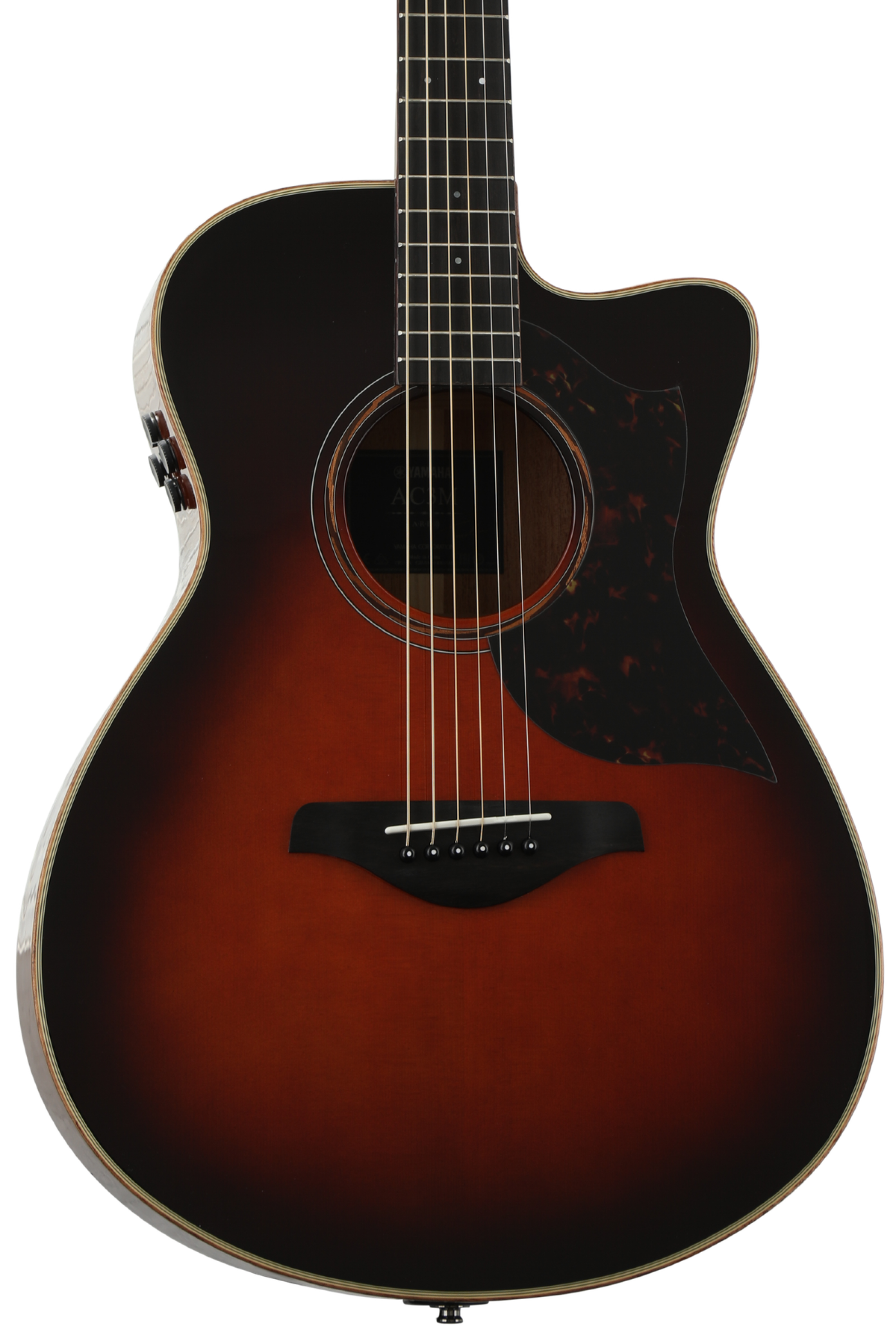 Yamaha AC3M ARE Concert Cutaway Acoustic-electric Guitar - Tobacco