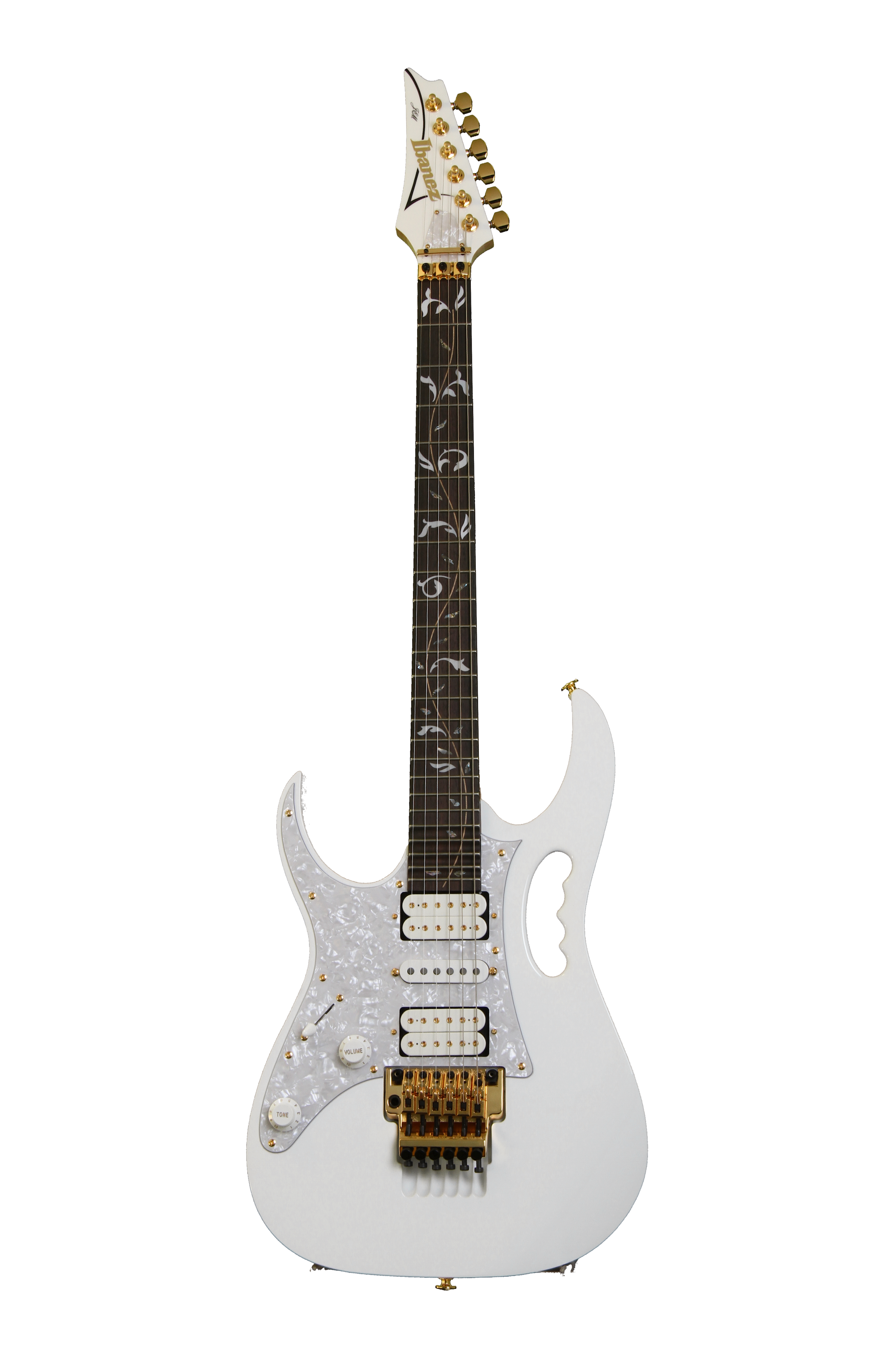 Ibanez JEM7V Steve Vai Signature - Left-handed, White | Sweetwater