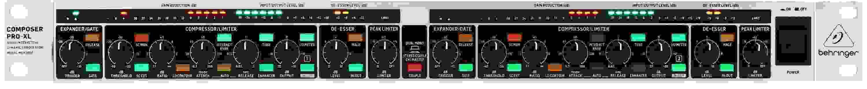 Behringer Composer Pro-XL MDX2600 Compressor with De-esser