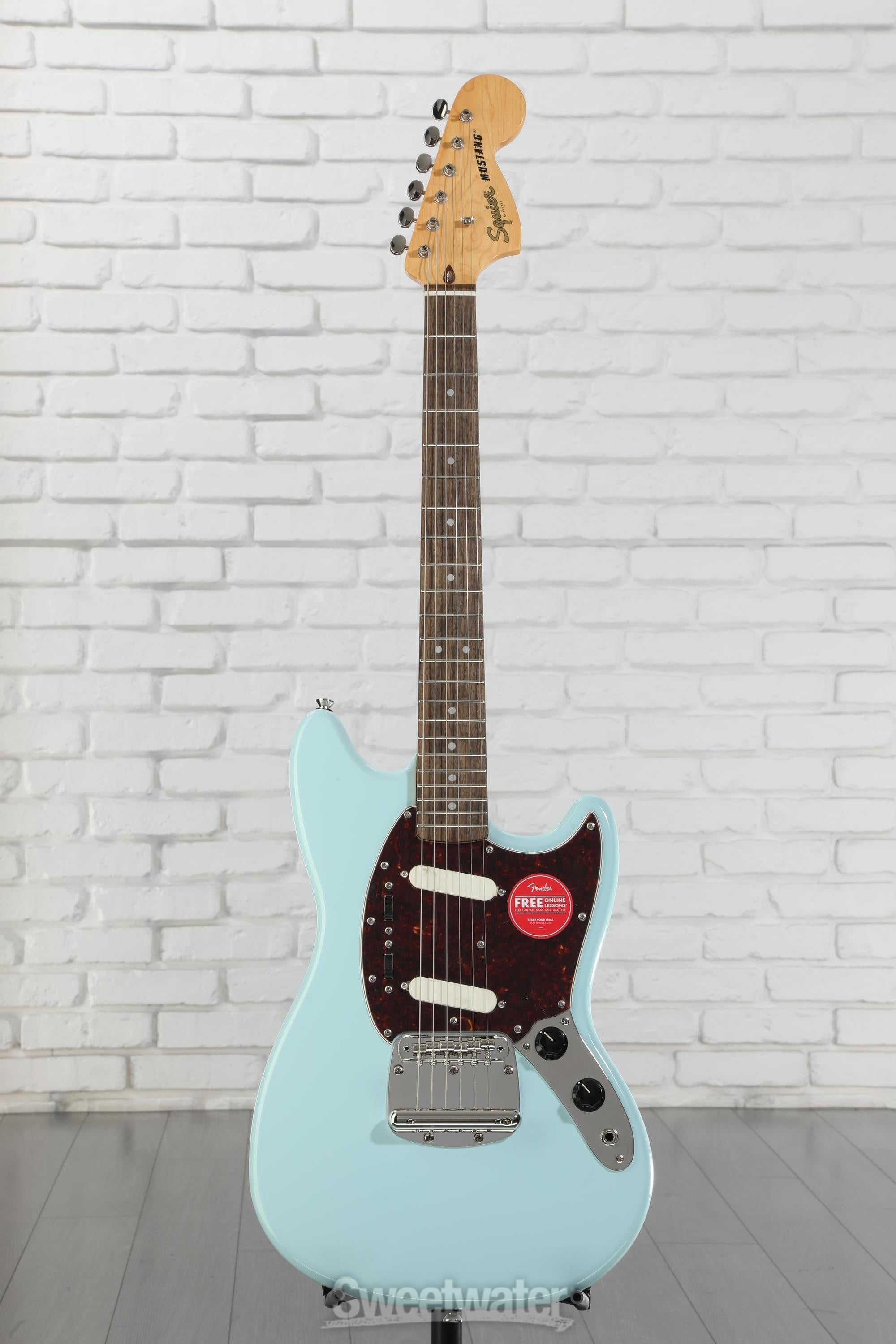 ギター squier classic vibe mustang Squier Classic Vibe '60s Mustang Electric Guitar - Sonic