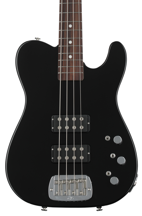 G&L ASAT Electric Bass Guitar - Jet Black