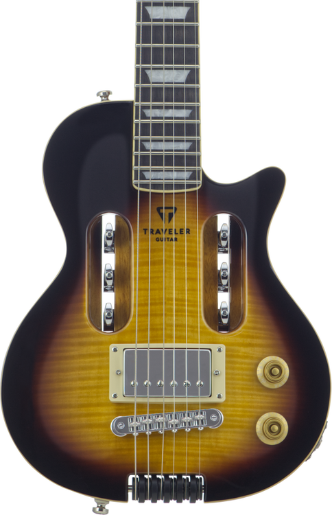 ギター Traveler Guitar EG-1 Traveler Guitar EG-1 Blackout Electric Travel Guitar Black