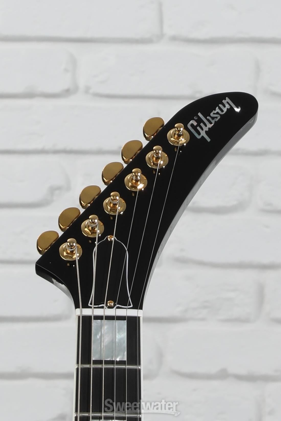 Gibson Custom Explorer Custom Electric Guitar - Ebony, Ebony