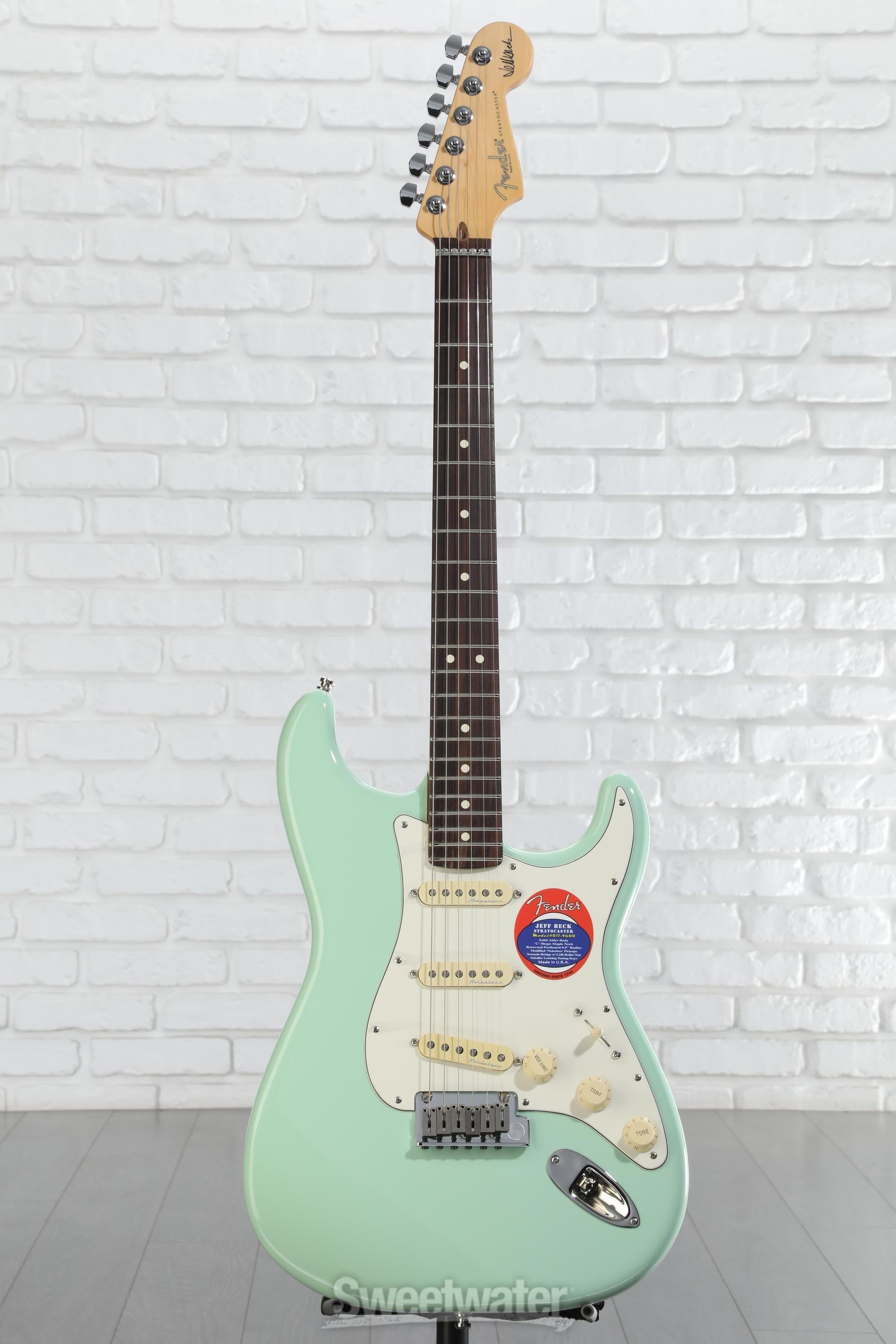 Fender Jeff Beck Stratocaster - Surf Green with Rosewood