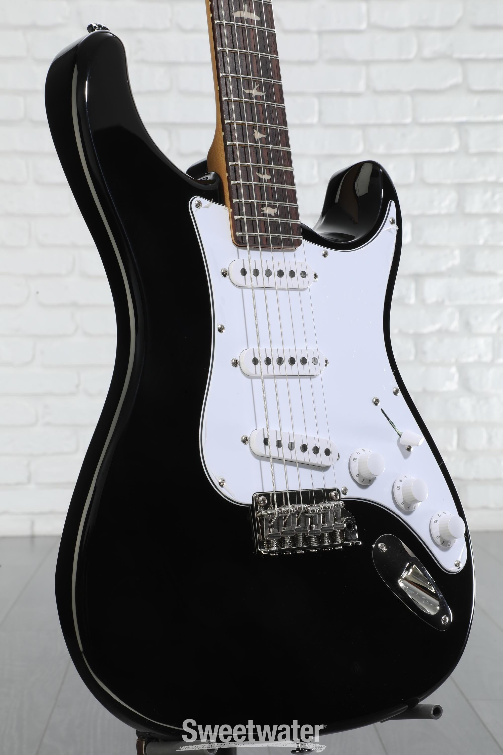 PRS SE Silver Sky Electric Guitar - Piano Black with Rosewood Fingerboard