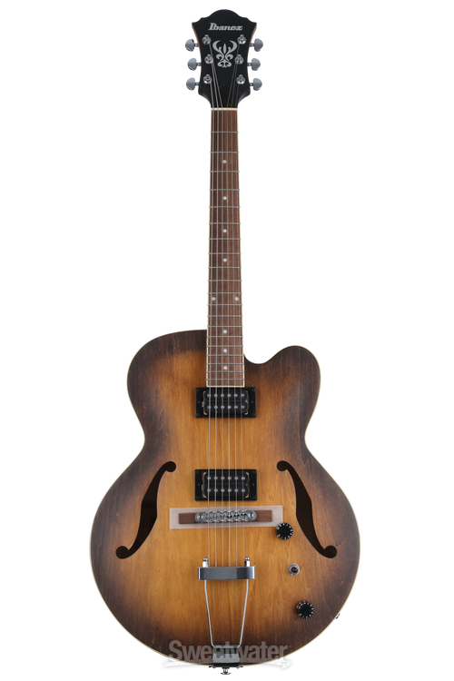 Ibanez Artcore AF55 Hollowbody Electric Guitar - Tobacco Flat