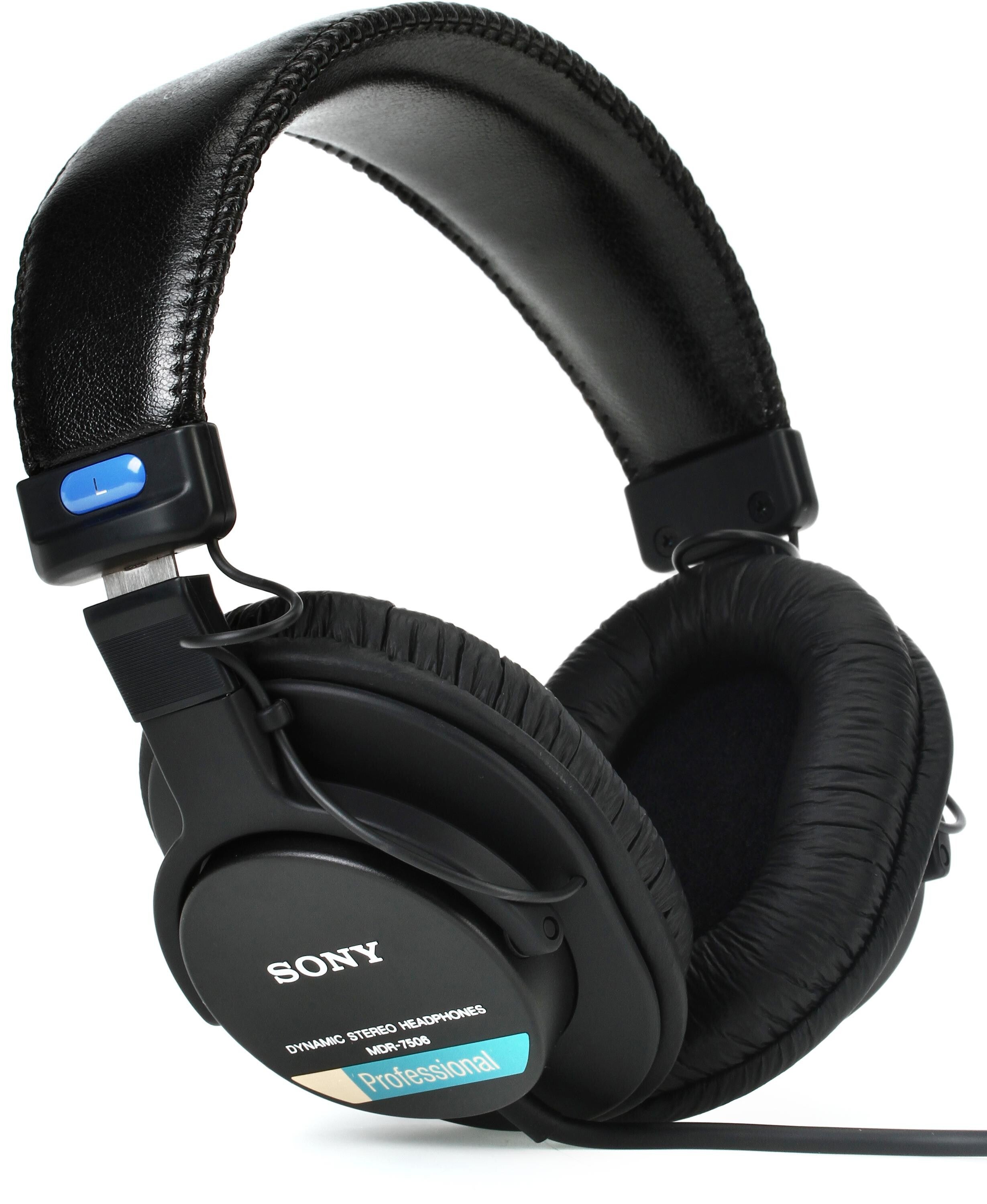Sony MDR-7506 Closed-Back Professional Headphones | Sweetwater