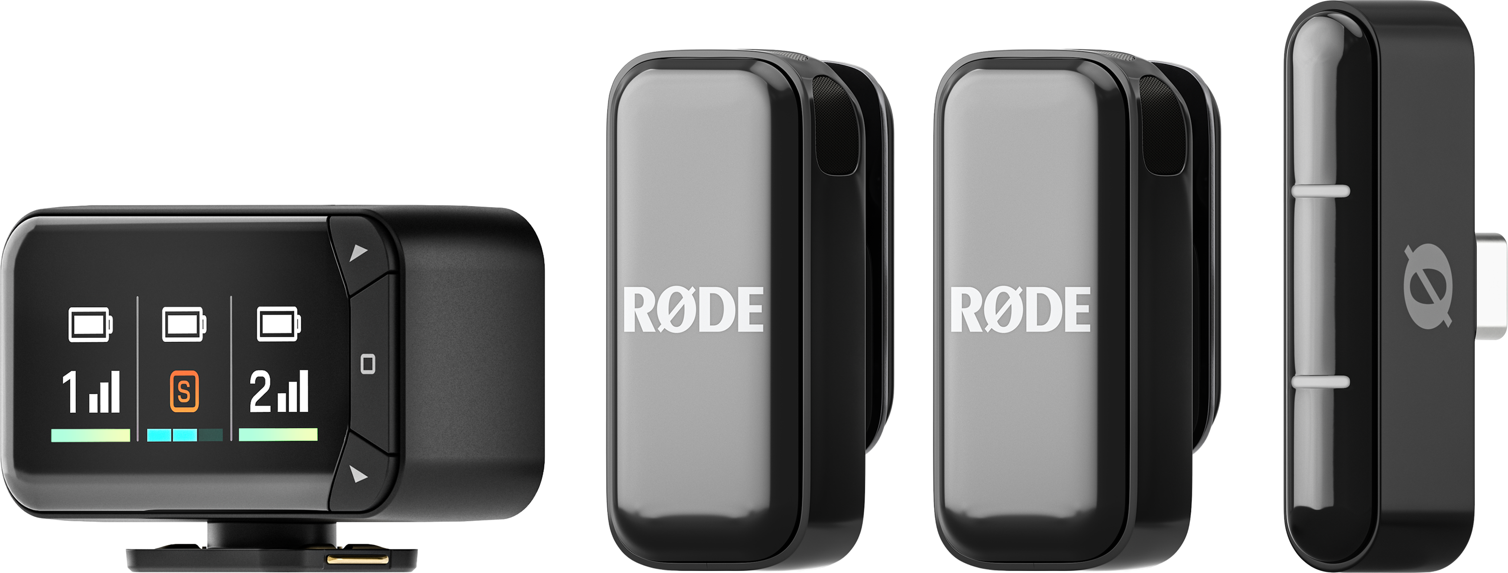 Rode Wireless Micro Camera Microphone Kit - USB-C, Black | Sweetwater