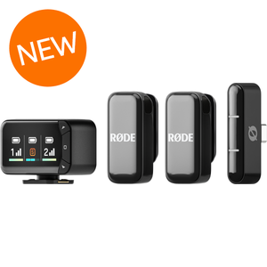 Rode Wireless Micro Camera Microphone Kit - USB-C, Black | Sweetwater Rode Wireless Micro Camera Microphone Kit - USB-C, Black | Sweetwater