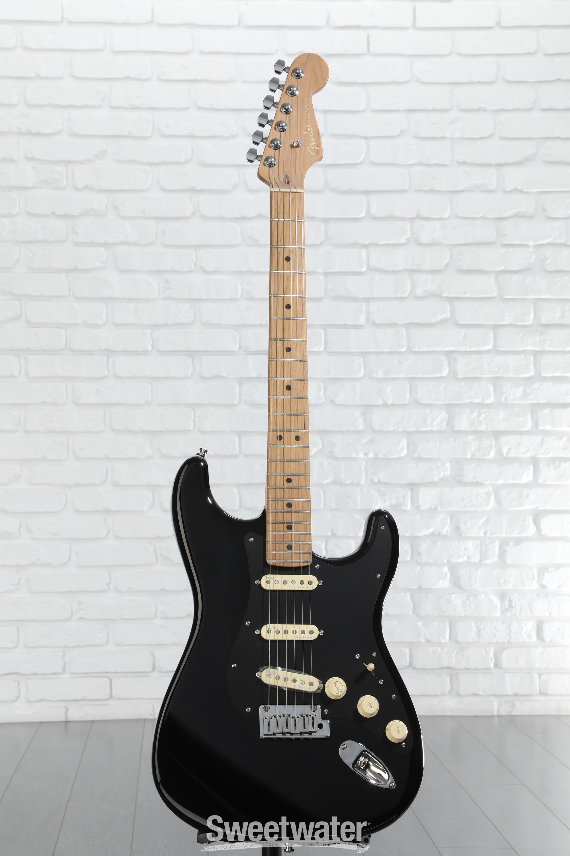 Fender Stratocaster ブラック 2021 Fender Stratocaster Ultra Luxe Electric Guitar - Mystic