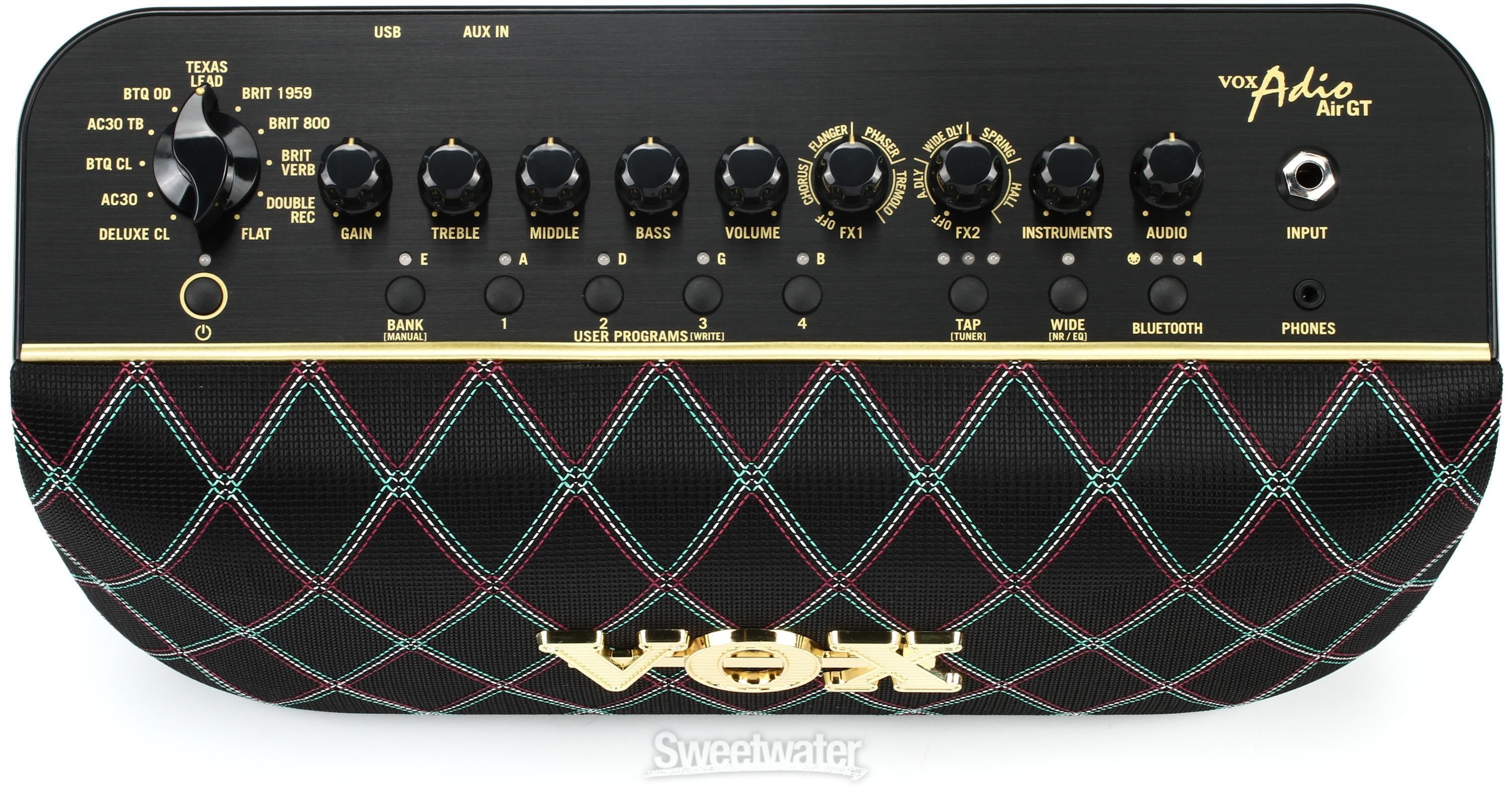 Vox Adio Air GT - 50-watt Bluetooth Modeling Combo Amp Reviews | Sweetwater