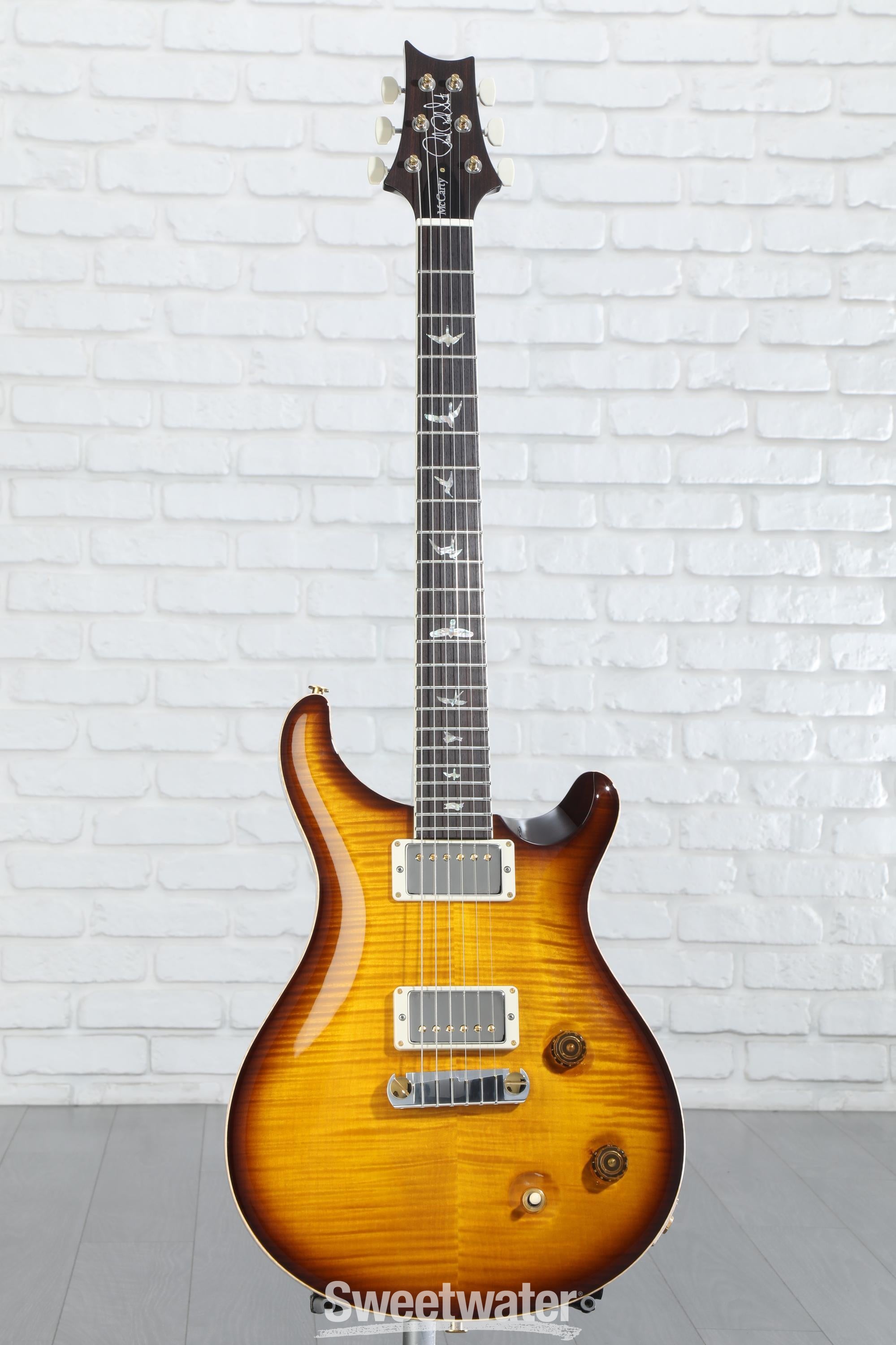 PRS McCarty 10-Top Electric Guitar - McCarty Tobacco