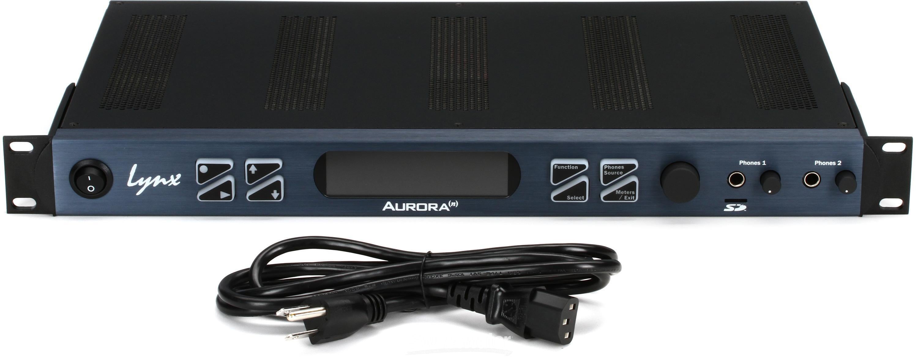 Lynx Aurora (n) 24-TB3 24-channel AD/DA Converter with AES, ADAT, and  Thunderbolt 3 Interface