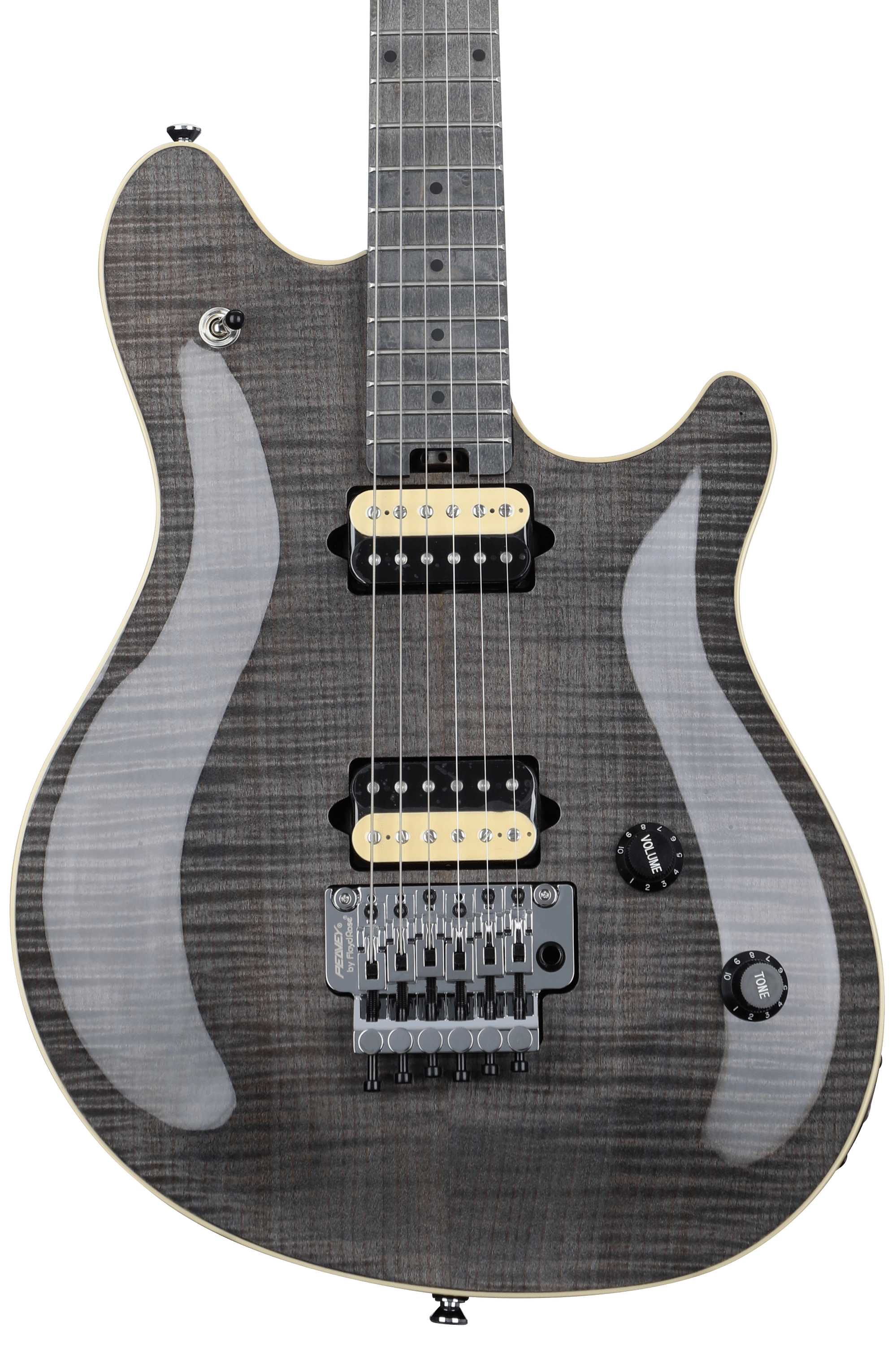 Peavey HP 2 NOS Electric Guitar - Trans Black, Sweetwater Exclusive