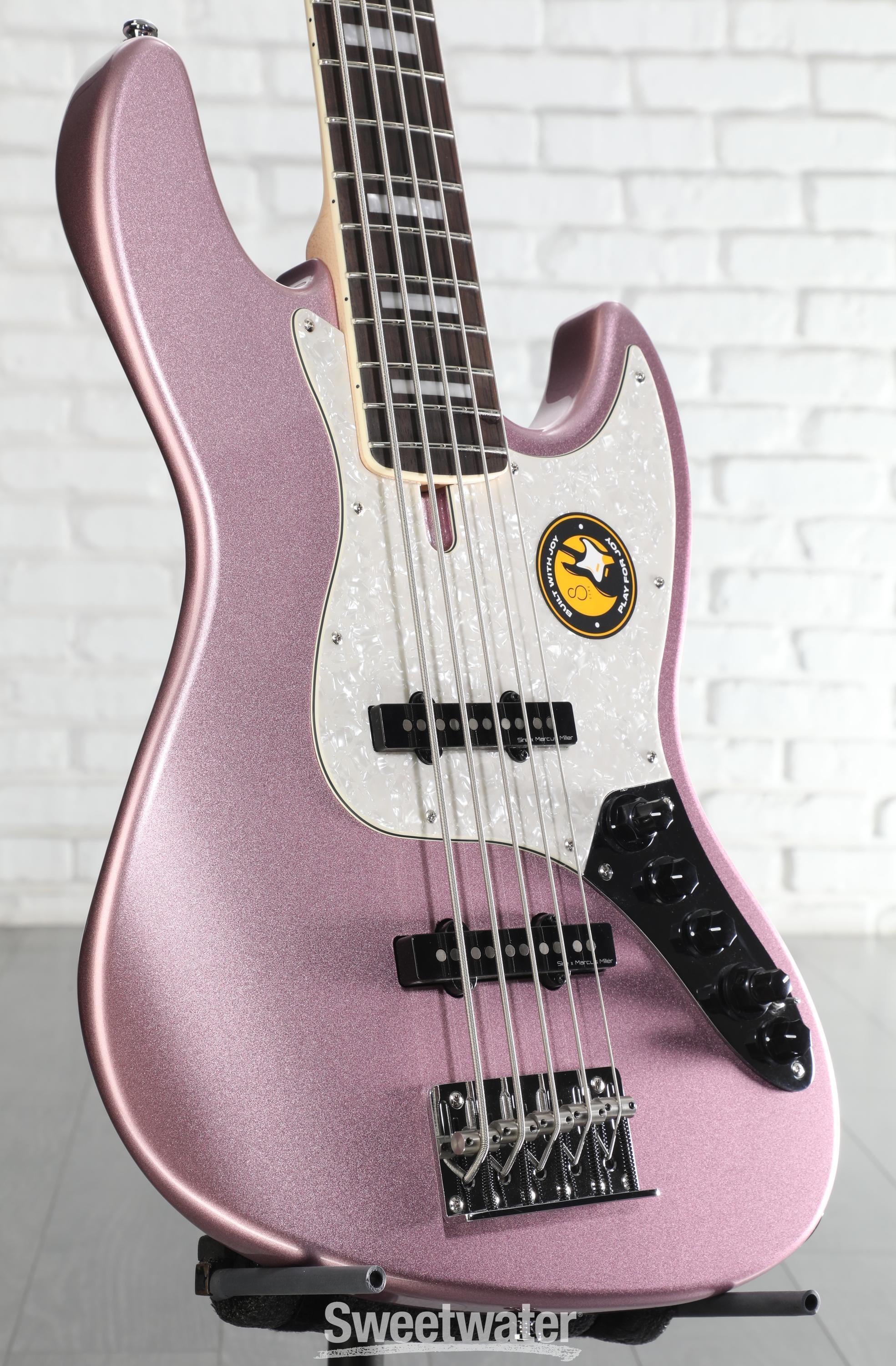 最終値下げ Sire Marcus Miller V7 Alder 5st FL Sire Marcus Miller V7 Alder 5-string Bass Guitar - Bright Metallic