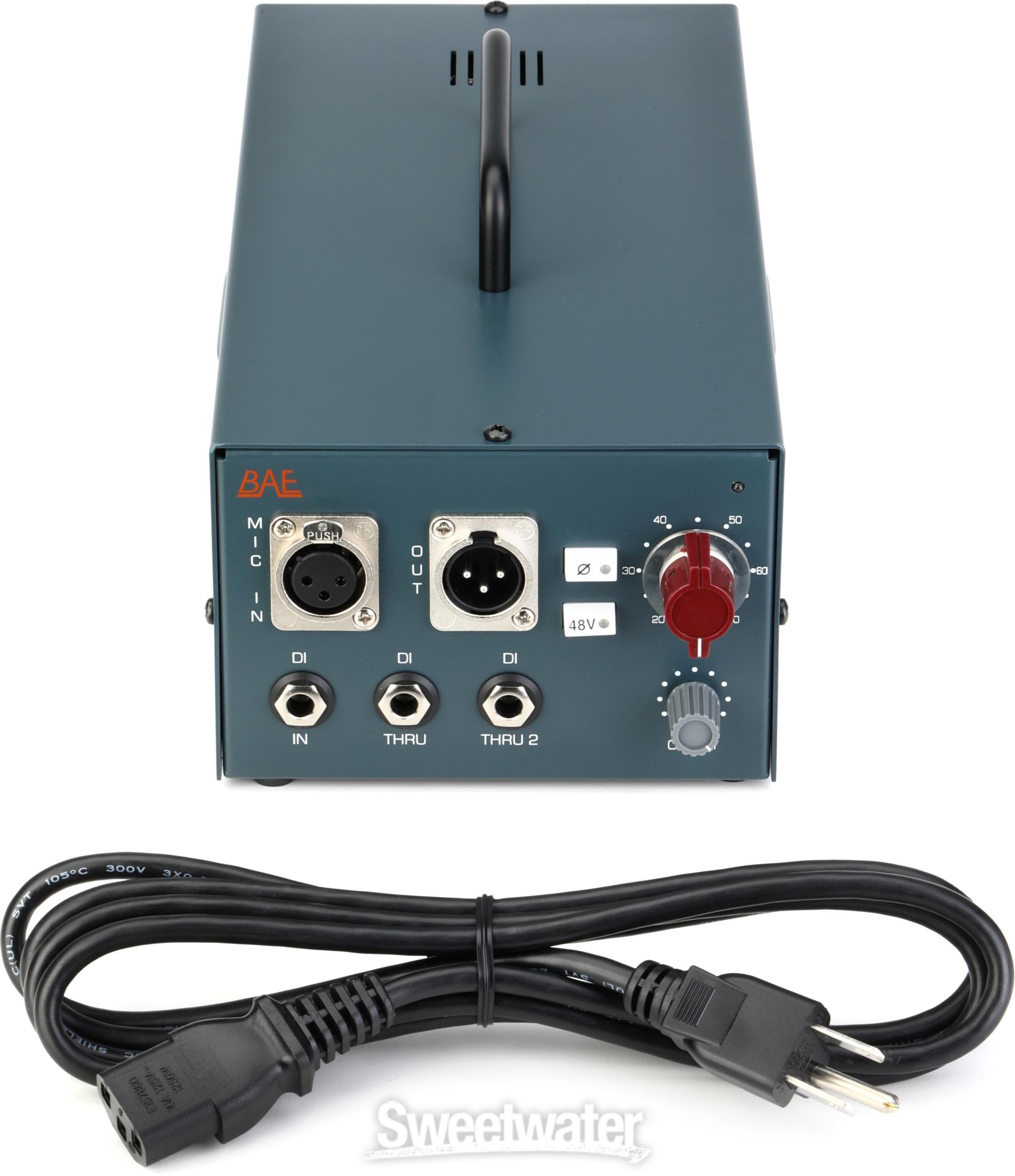 BAE 1073DMP Desktop Microphone Preamp | Sweetwater