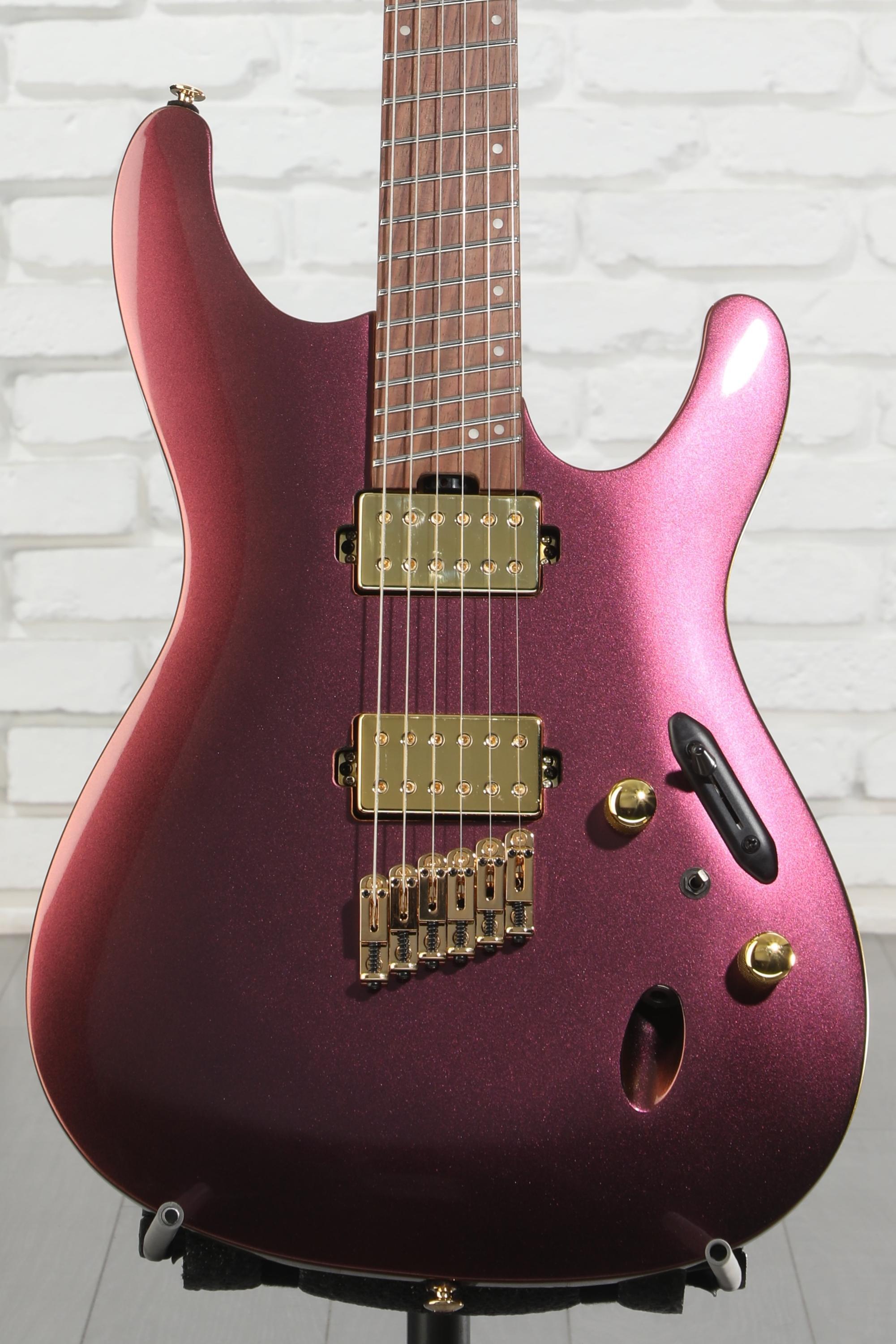 Ibanez Axe Design Lab SML721 Electric Guitar - Rose Gold Chameleon