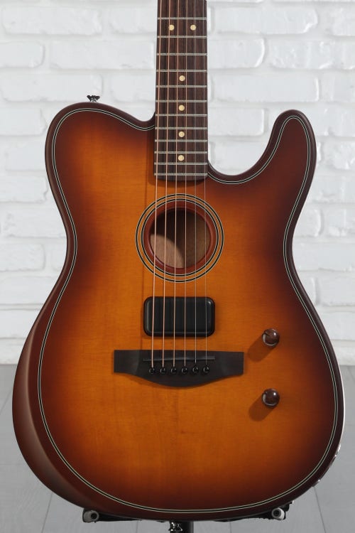 Fender Acoustasonic Standard Telecaster Acoustic-electric Guitar - Honey Burst